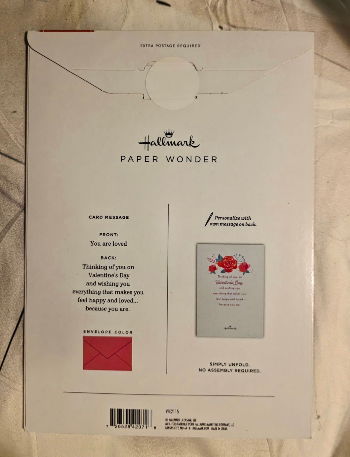 Hallmark Pop-up Paperwonder Card - Thumbnail 3