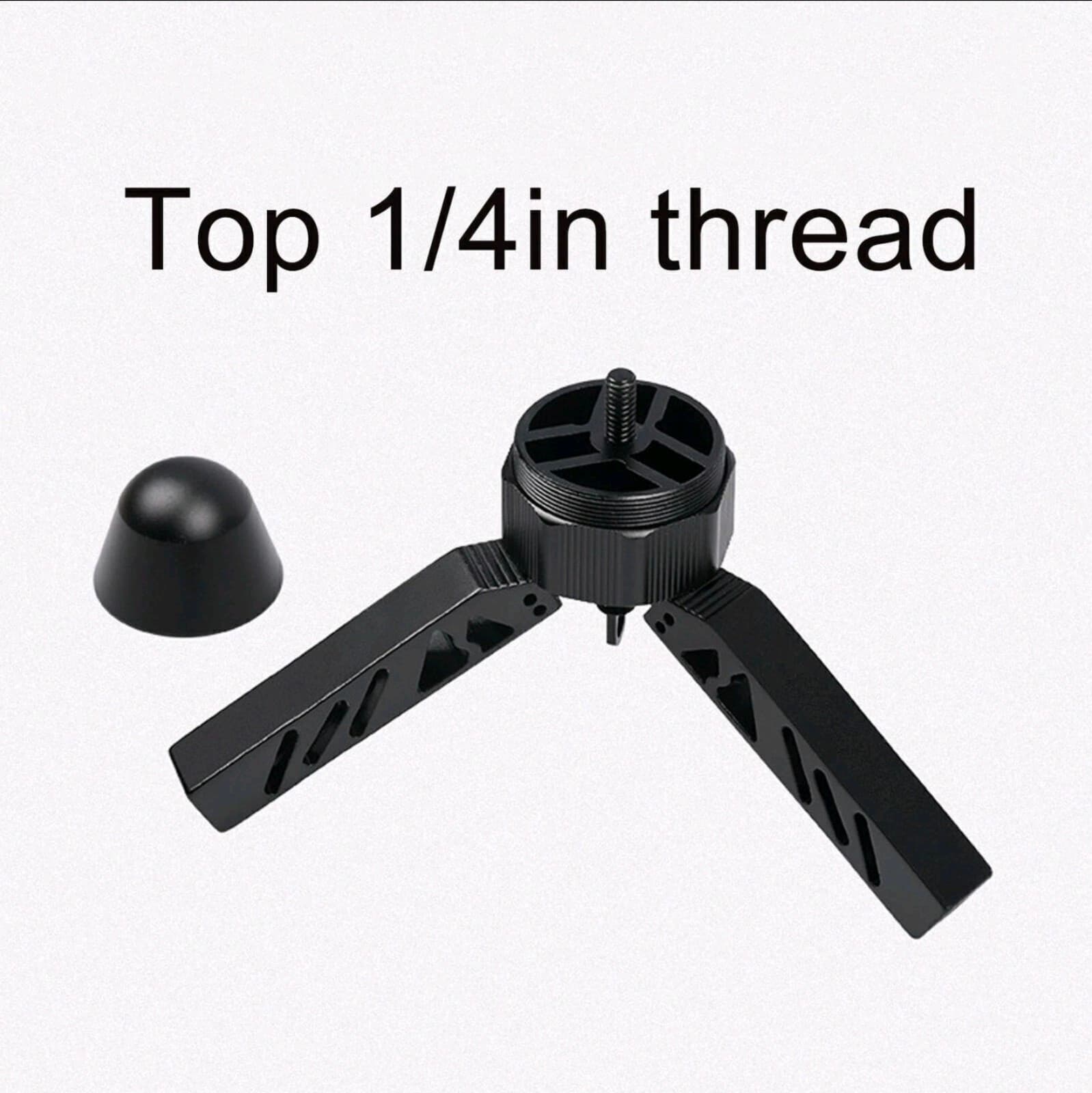 Camping Tripod Aluminum Alloy Stable Multifunctional Black A Shaped Tent Support - Thumbnail 4