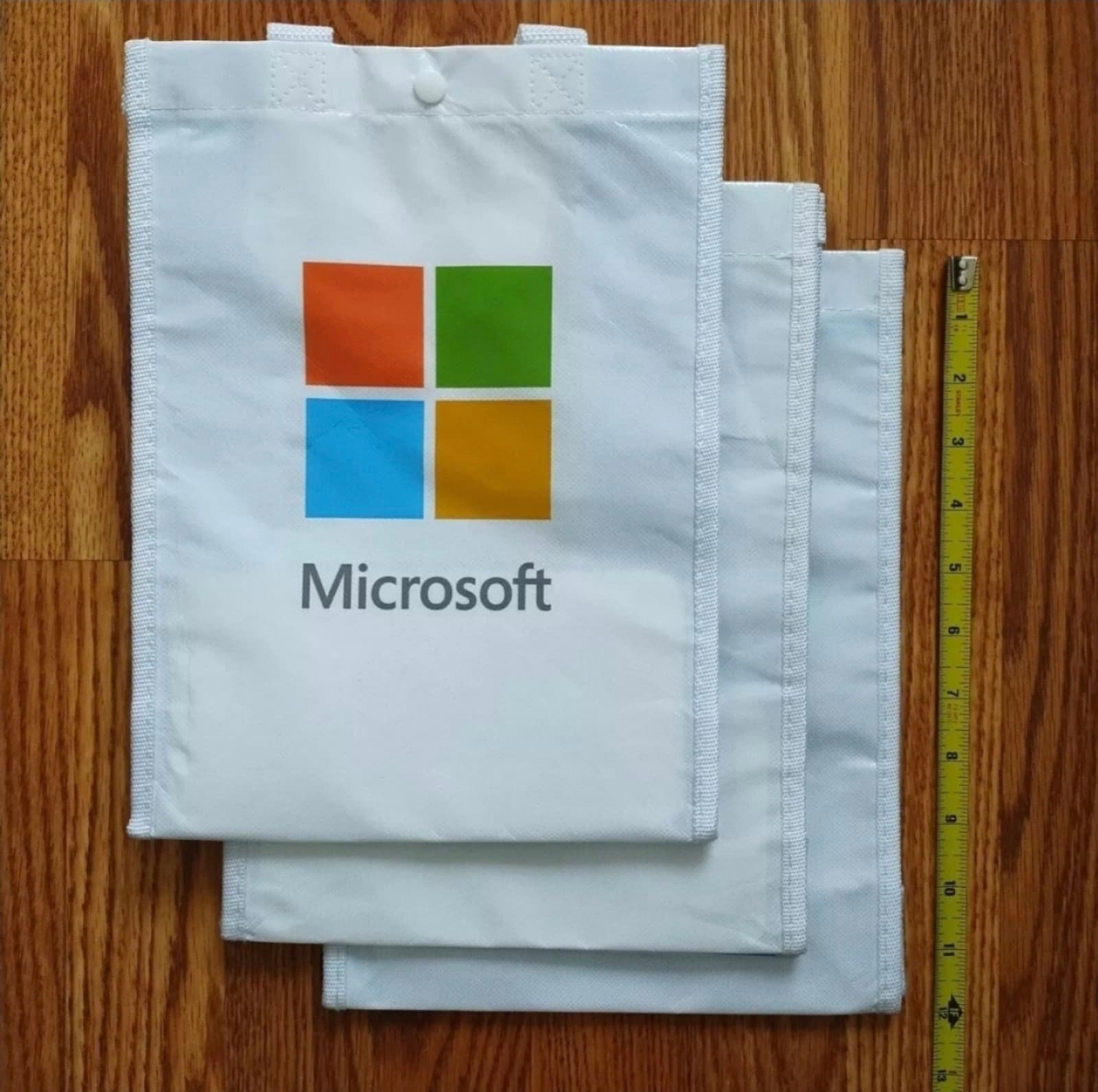 Microsoft Store Handbag / Shopping Bag 12in x 9in x 4in 3x - Image 1