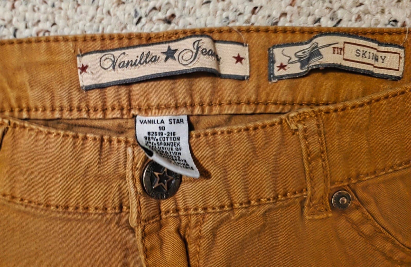 Women's Vanilla Jeans sz 10 Straight Leg - Thumbnail 2