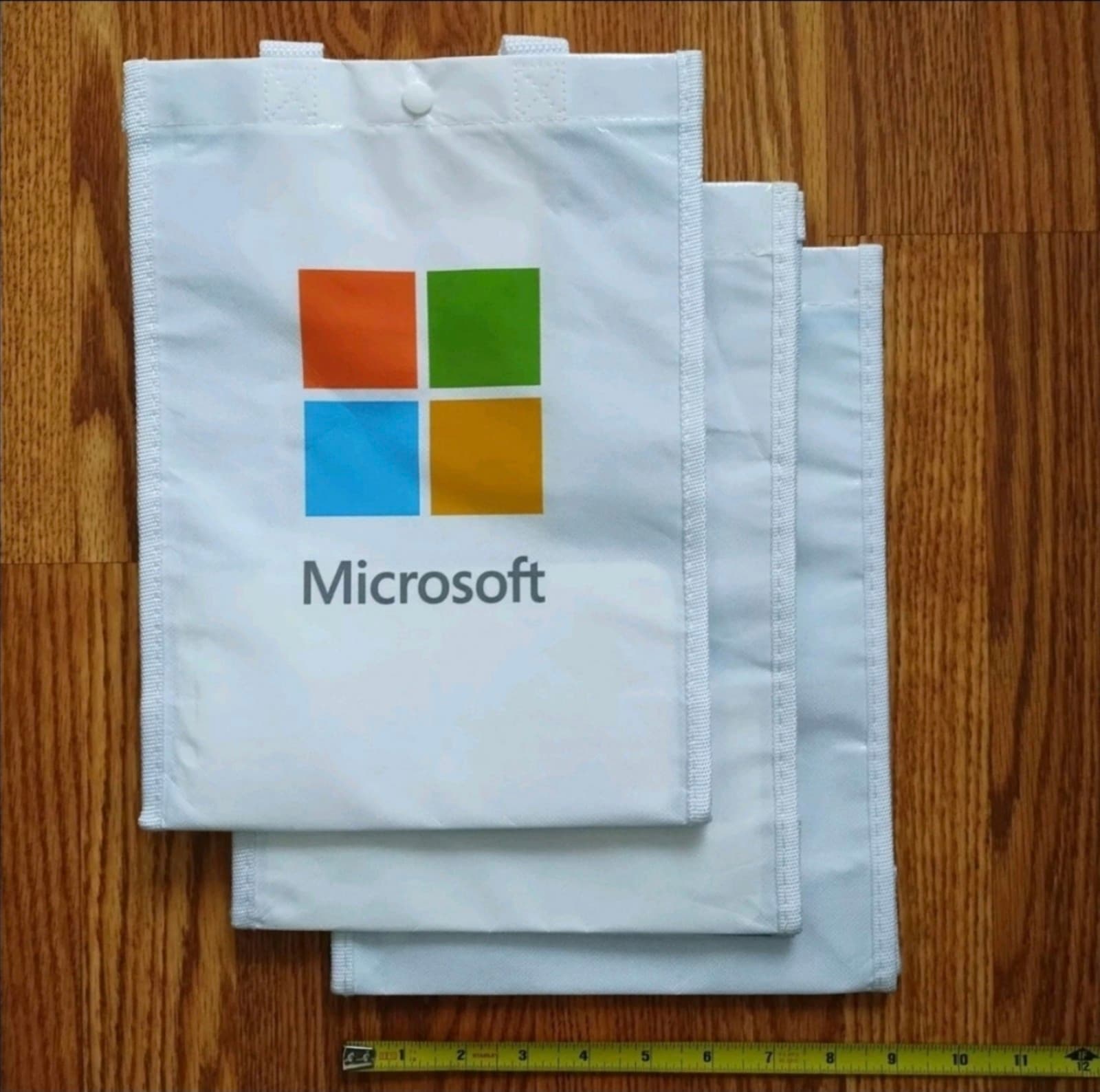Microsoft Store Handbag / Shopping Bag 12in x 9in x 4in 3x - Thumbnail 2