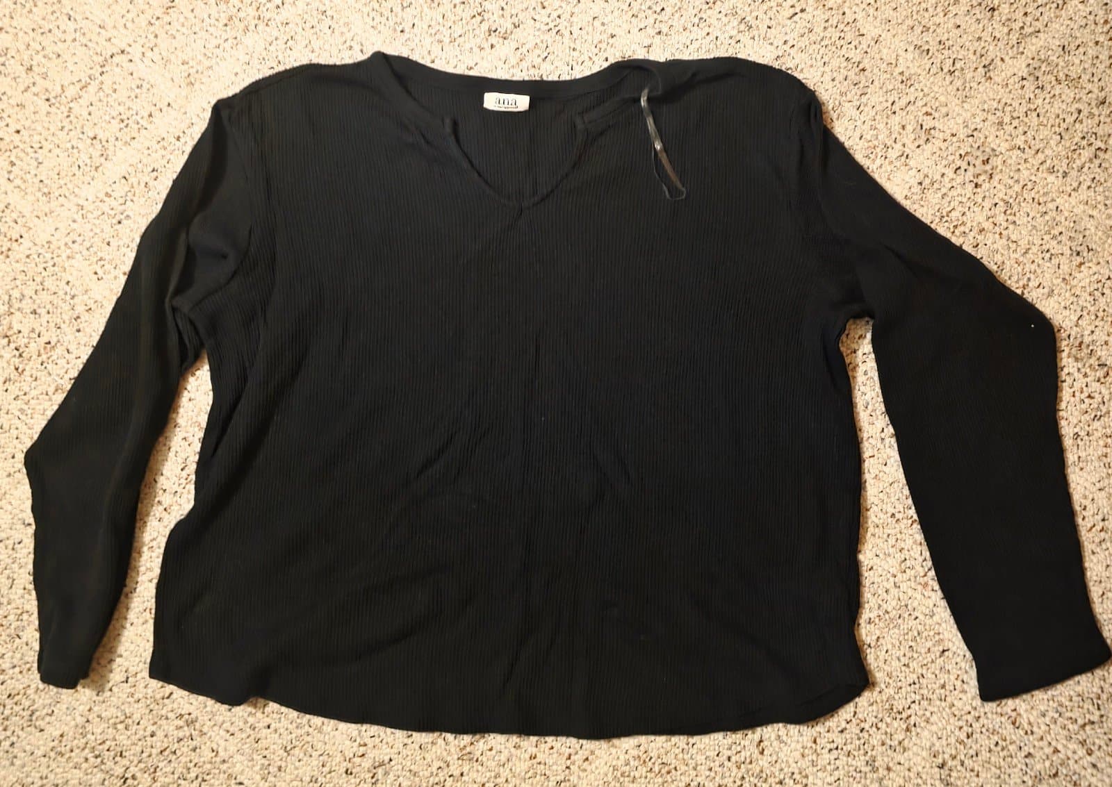 Women's Black Shirt sz XL - Image 1