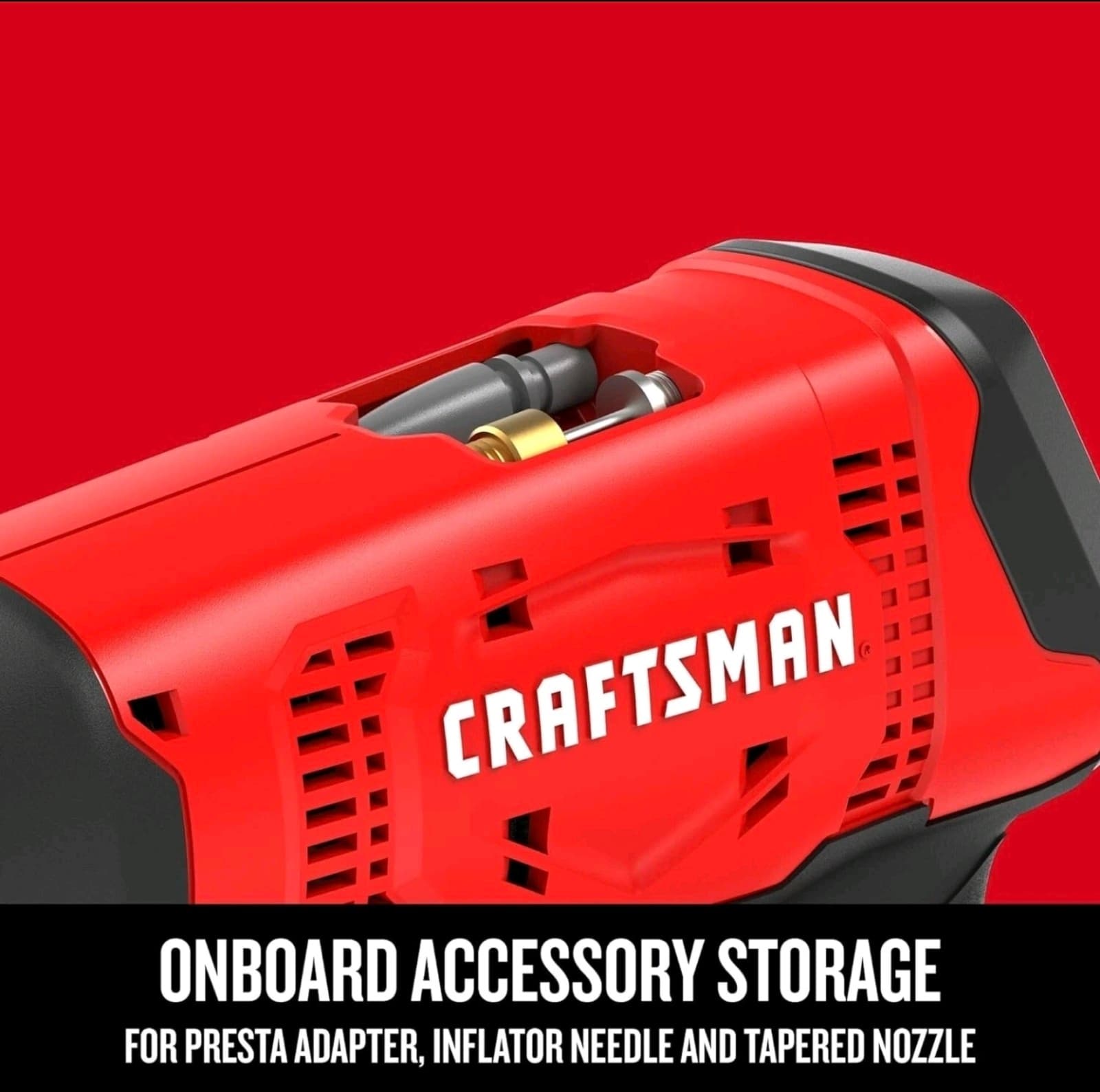 CRAFTSMAN V20 Cordless Tire Inflator, 150 PSI, Digital Gauge (CMCE521B) - Thumbnail 4