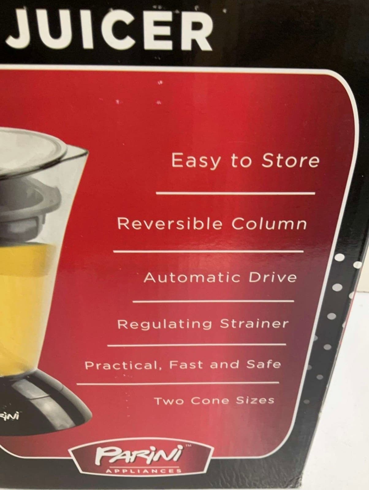 Parini Juicer 34 oz New - Thumbnail 2