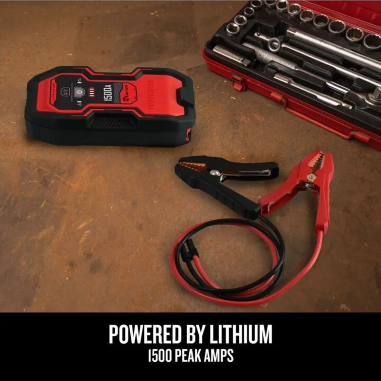 CRAFTSMAN 1500A 12V Lithium Jump Starter and Portable Power Pack - Thumbnail 2