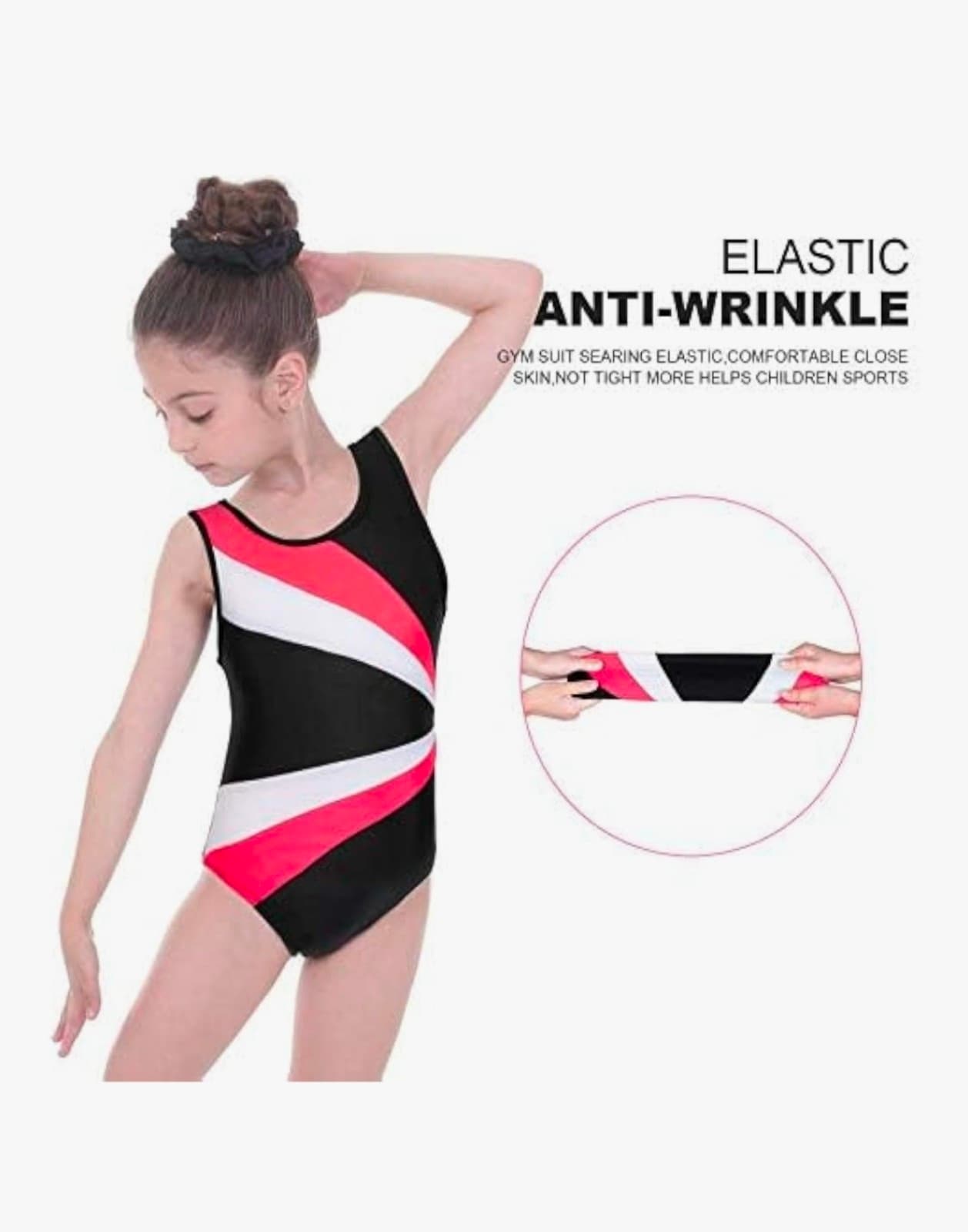 Gymnastics Leotards for Girls - Dance Ballet sz M/L - Thumbnail 5