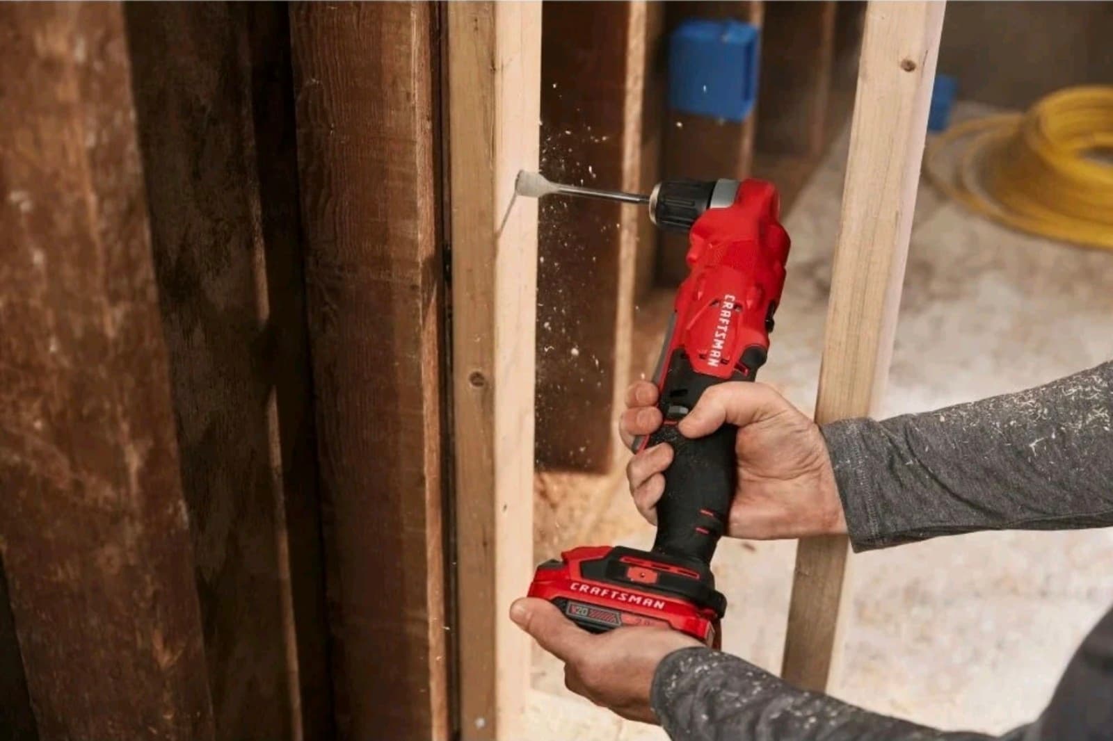 Craftsman V20 Cordless 3/8-Inch Right Angle Drill (Tool Only) - Thumbnail 7