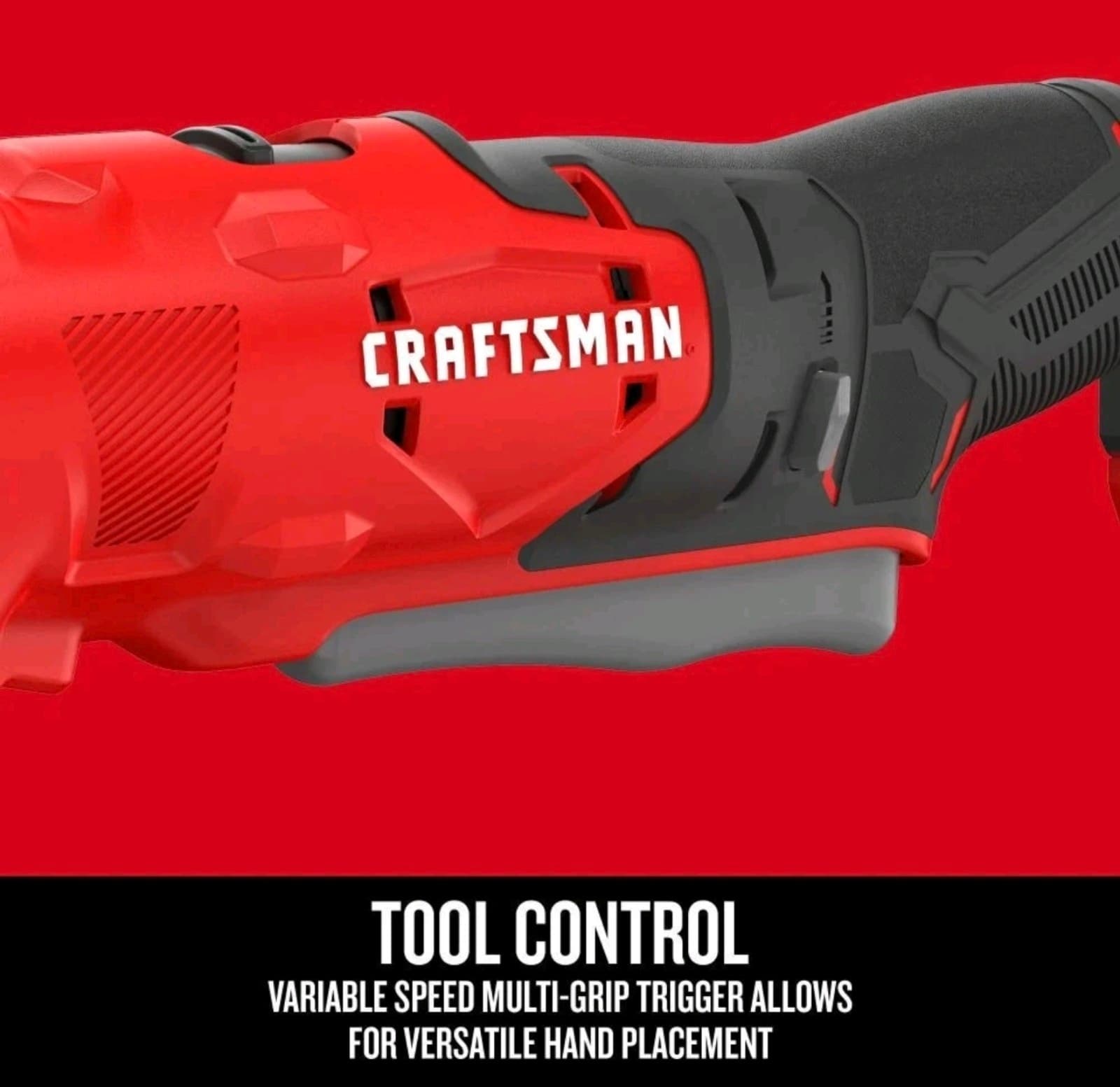 Craftsman V20 Cordless 3/8-Inch Right Angle Drill (Tool Only) - Thumbnail 6
