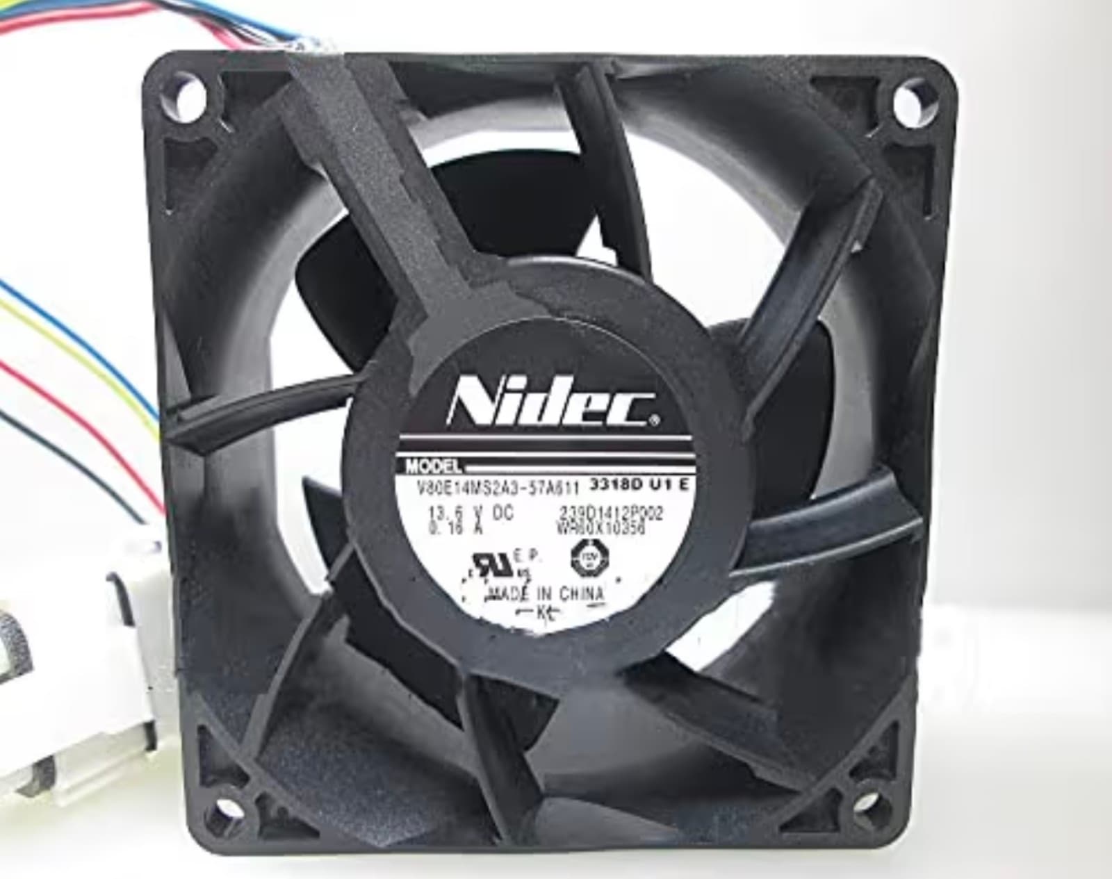 Refrigerator Evaporator Fan Motor WR60X26866 WR60X26033 13.6V - Image 1