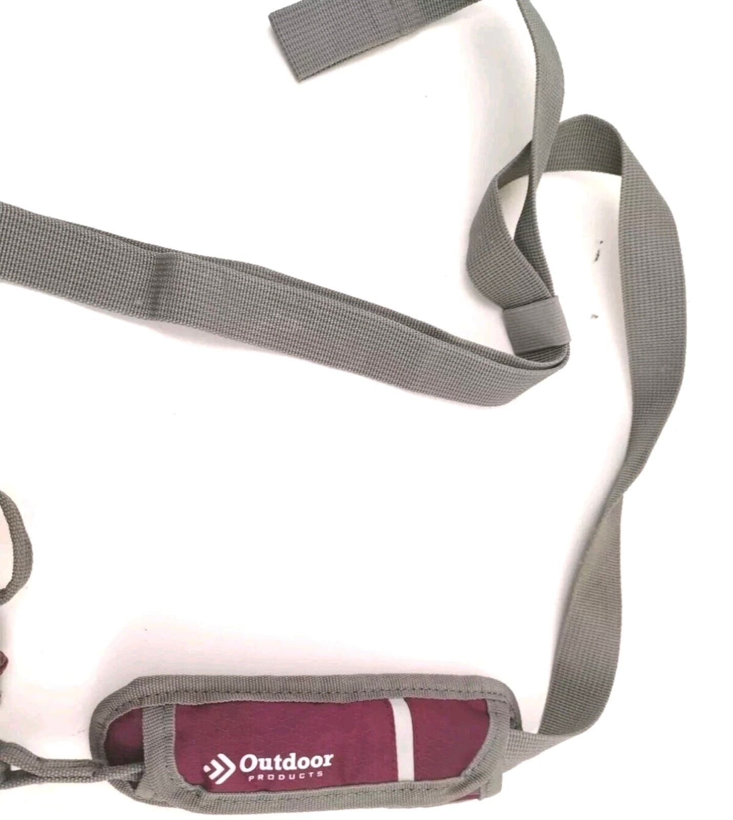 Outdoor Products Walking Bag Fanny Waist Pack Maroon w/ Strap - Thumbnail 2