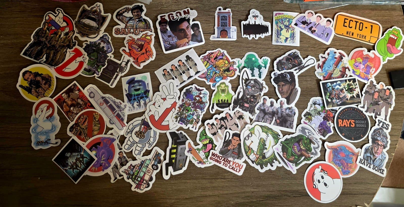 Ghostbusters Stickers 50pk Assorted - Image 1
