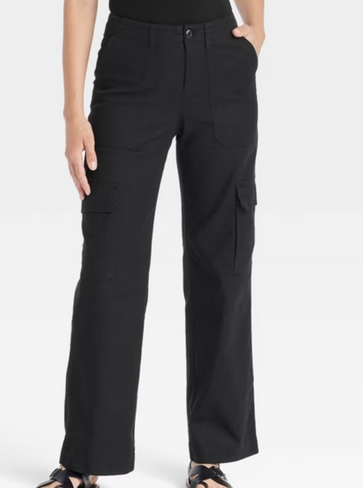 Universal Threads women's straight Leg Cargo Pants sz 2 - Image 1