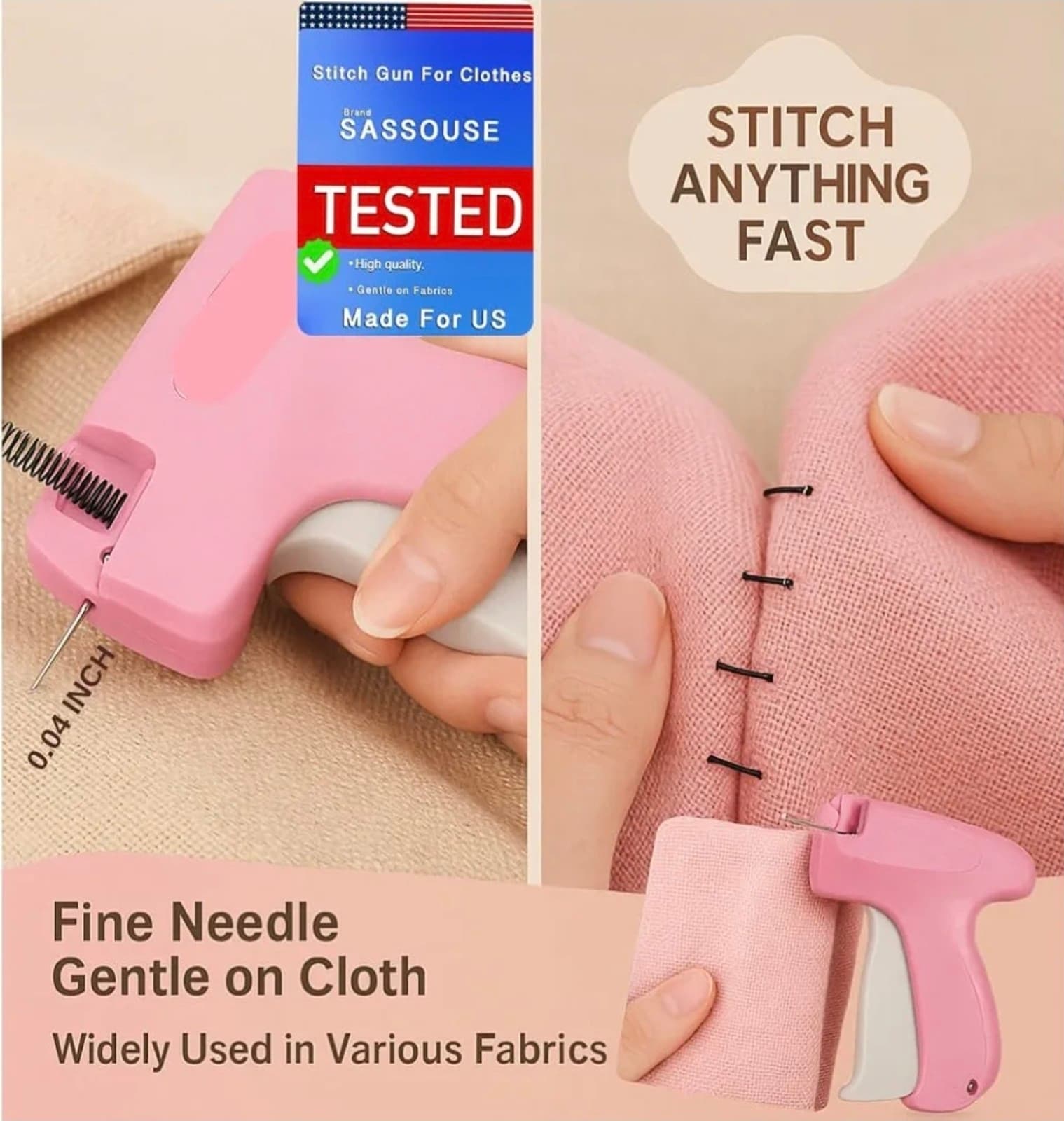 Stitch & Tagging Gun for Clothes Easy Fixer! - Thumbnail 3