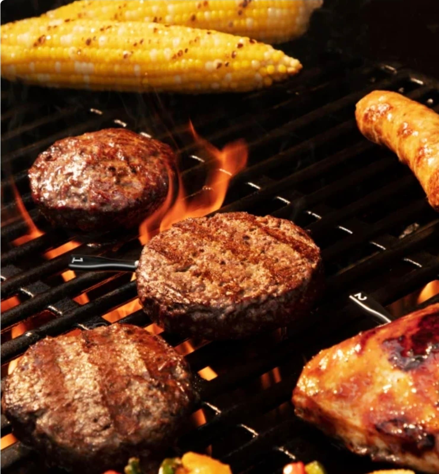 CHEF iQ Sense Smart Wireless Meat Thermometer with 2 Ultra-Thin Probes, Unlimite - Thumbnail 3