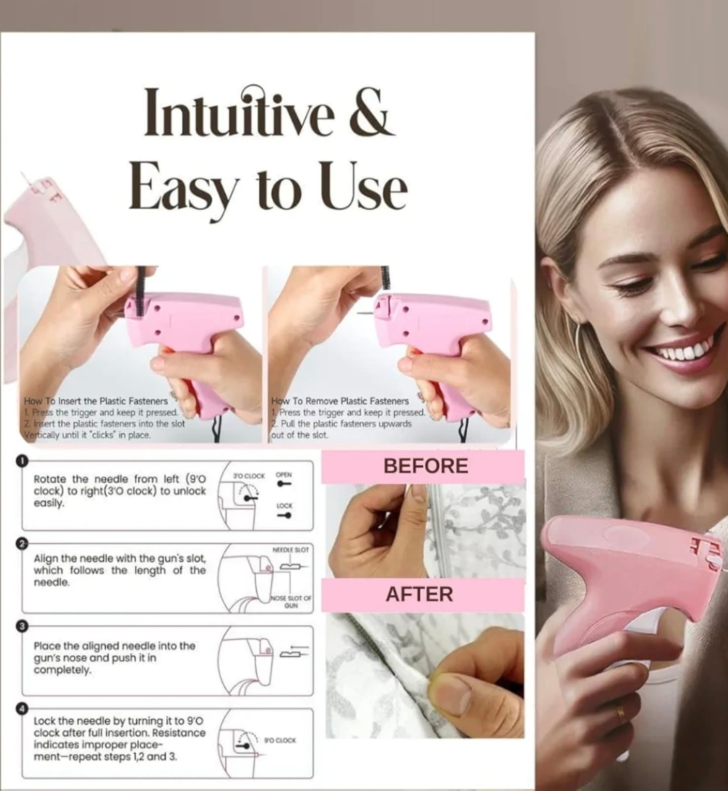 Stitch & Tagging Gun for Clothes Easy Fixer! - Thumbnail 8