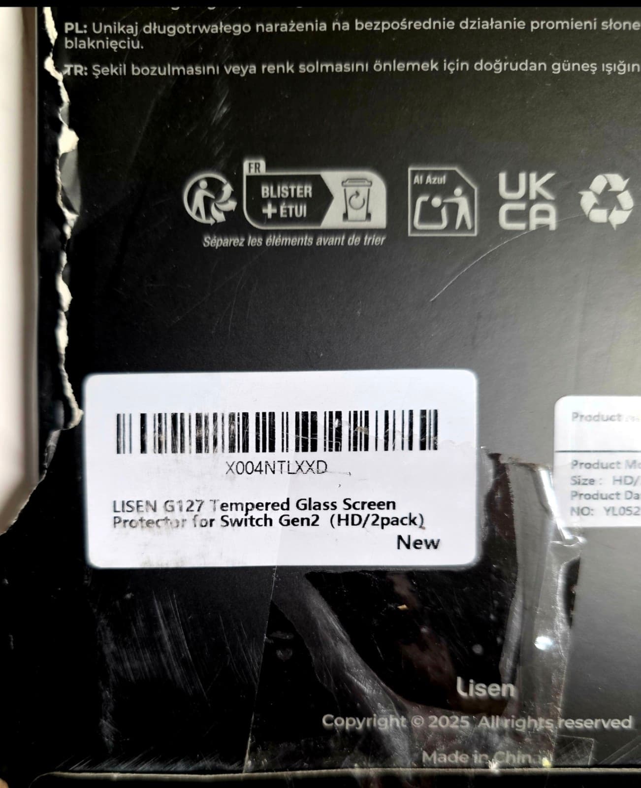 LISEN Screen Protector for Nintendo Switch 2 - Thumbnail 6