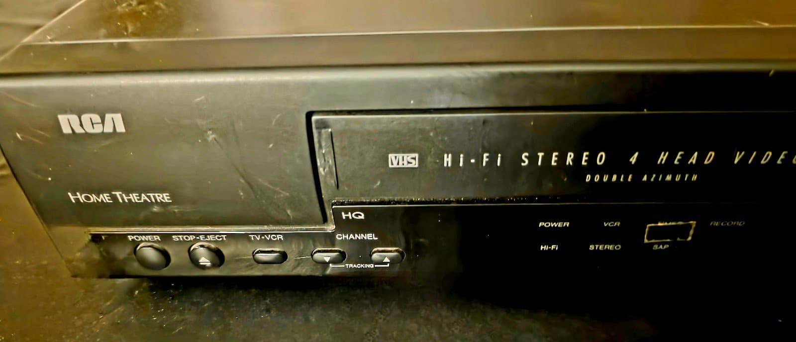 VINTAGE RCA VR605HF HOME THEATER HiFi STEREO VCR MADE IN JAPAN! - Thumbnail 2
