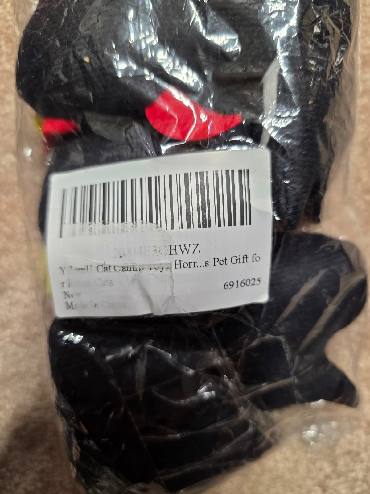 Sanrio Kuromi Black CatNip Plush Toys - Thumbnail 2