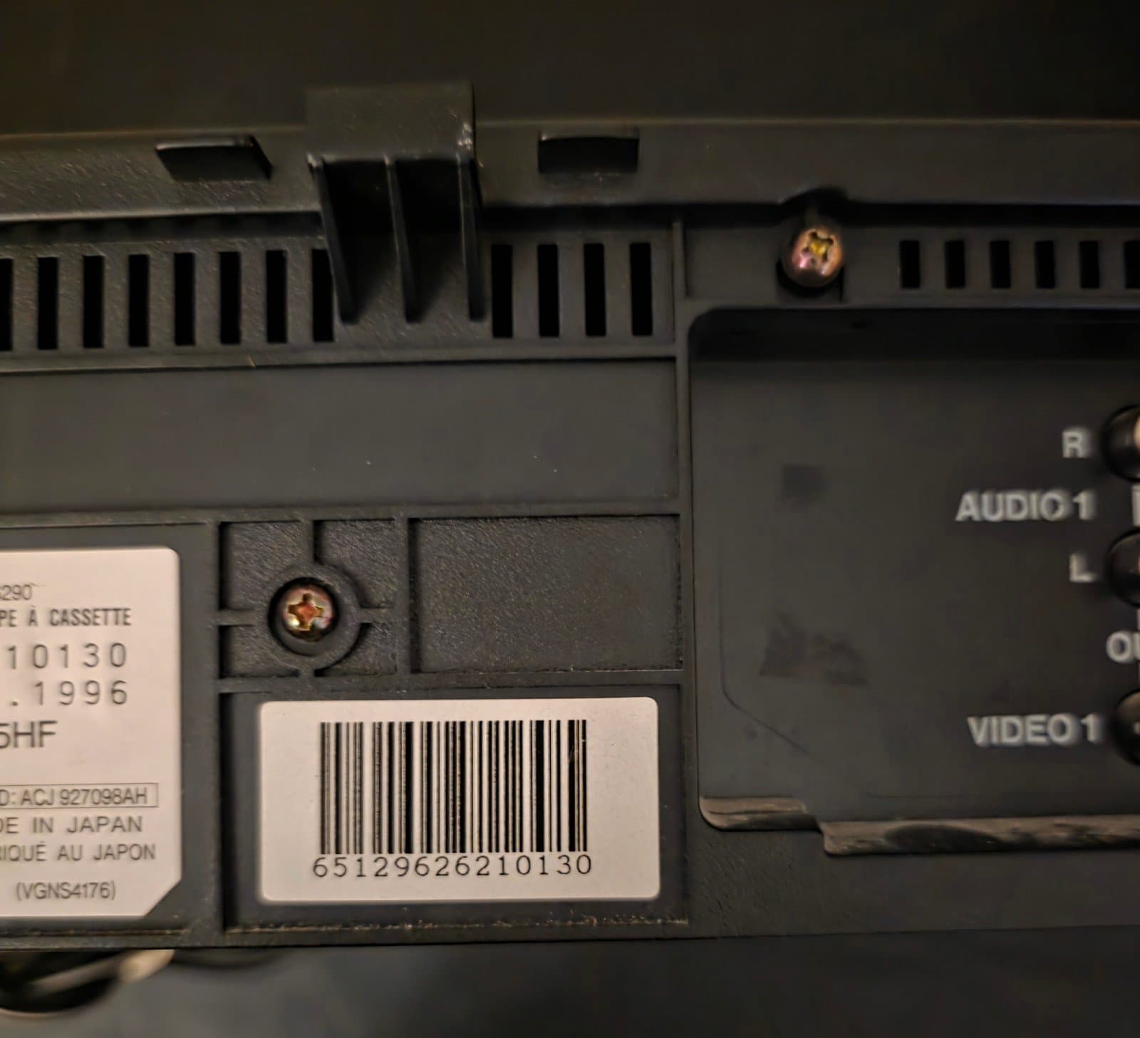 VINTAGE RCA VR605HF HOME THEATER HiFi STEREO VCR MADE IN JAPAN! - Thumbnail 5