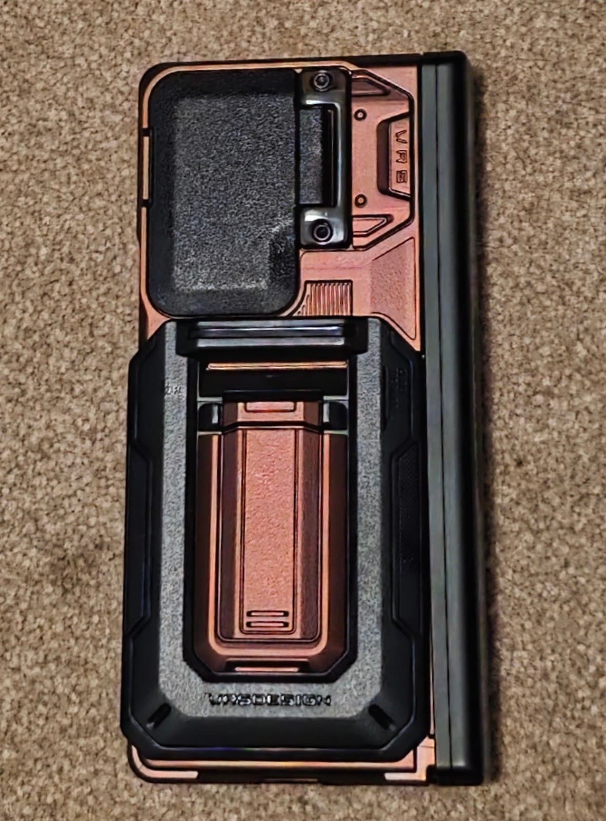 Samsung Galaxy ZFold 6 Metallic Red Case - Image 1