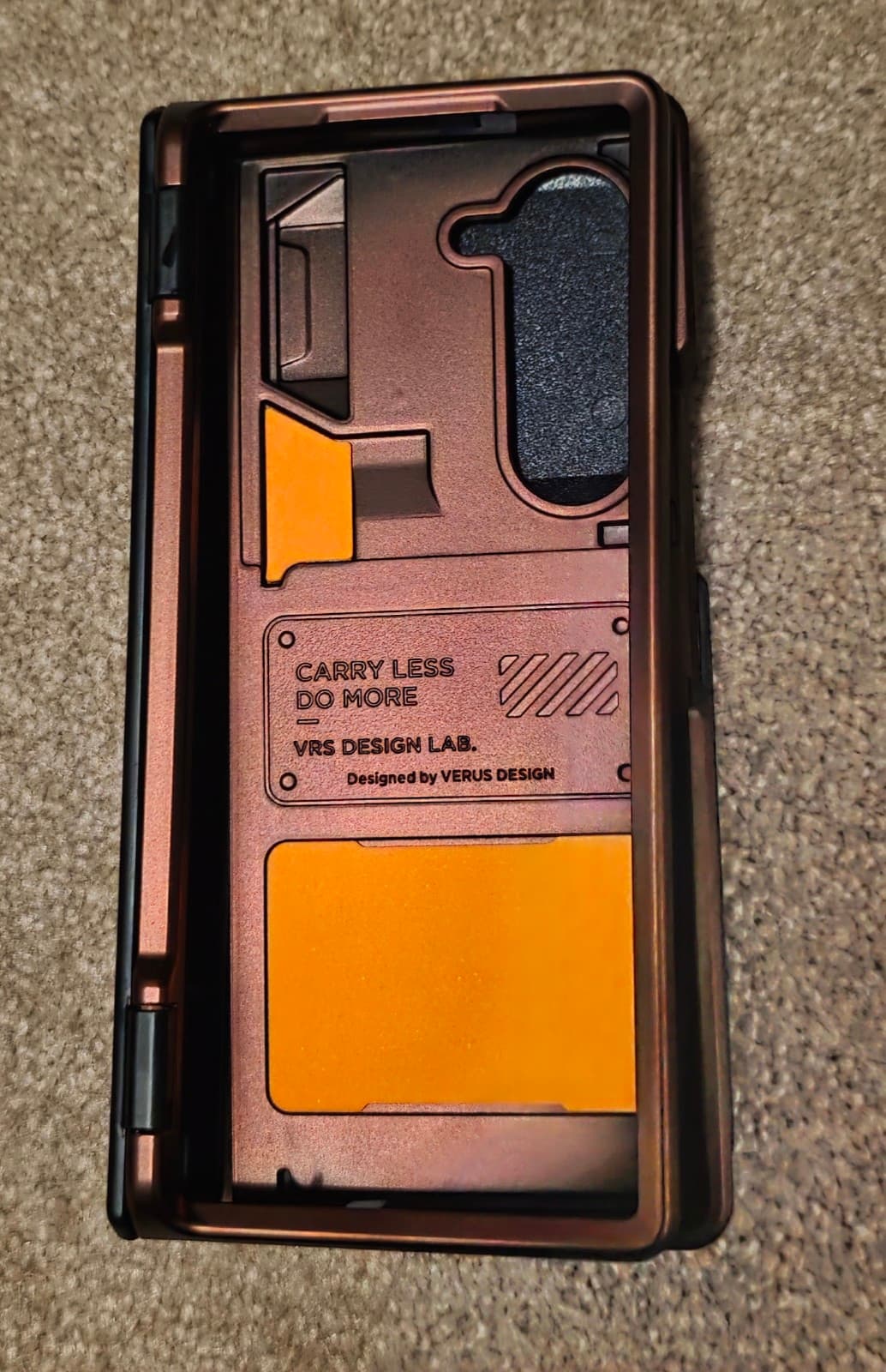 Samsung Galaxy ZFold 6 Metallic Red Case - Thumbnail 5