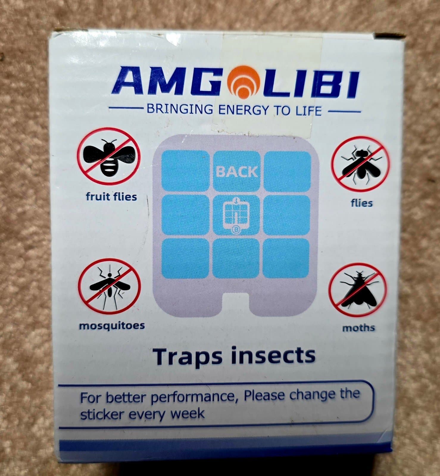 Glue Boards for Dynatrap DT3005W Dot and Safer Home SH502 Plug-in Indoor - Image 1