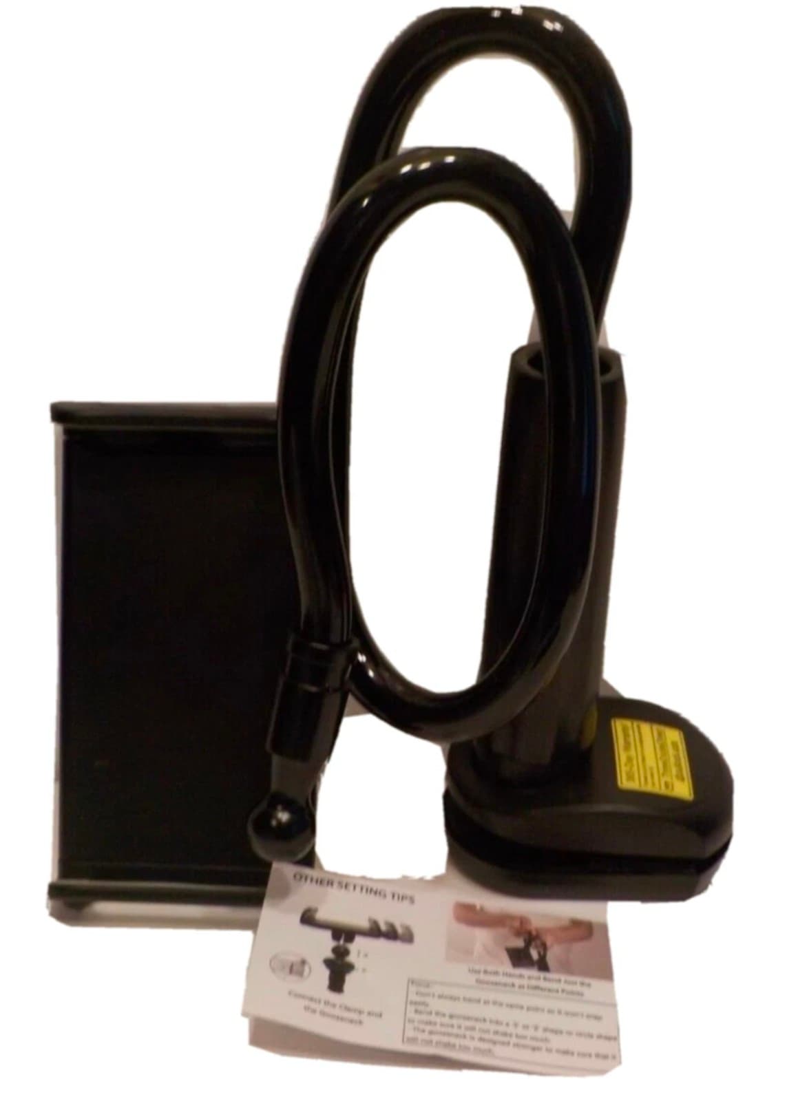 Flexible 360 Clip Mobile Cell Phone Holder Lazy Bracket Mount Stand - Thumbnail 2