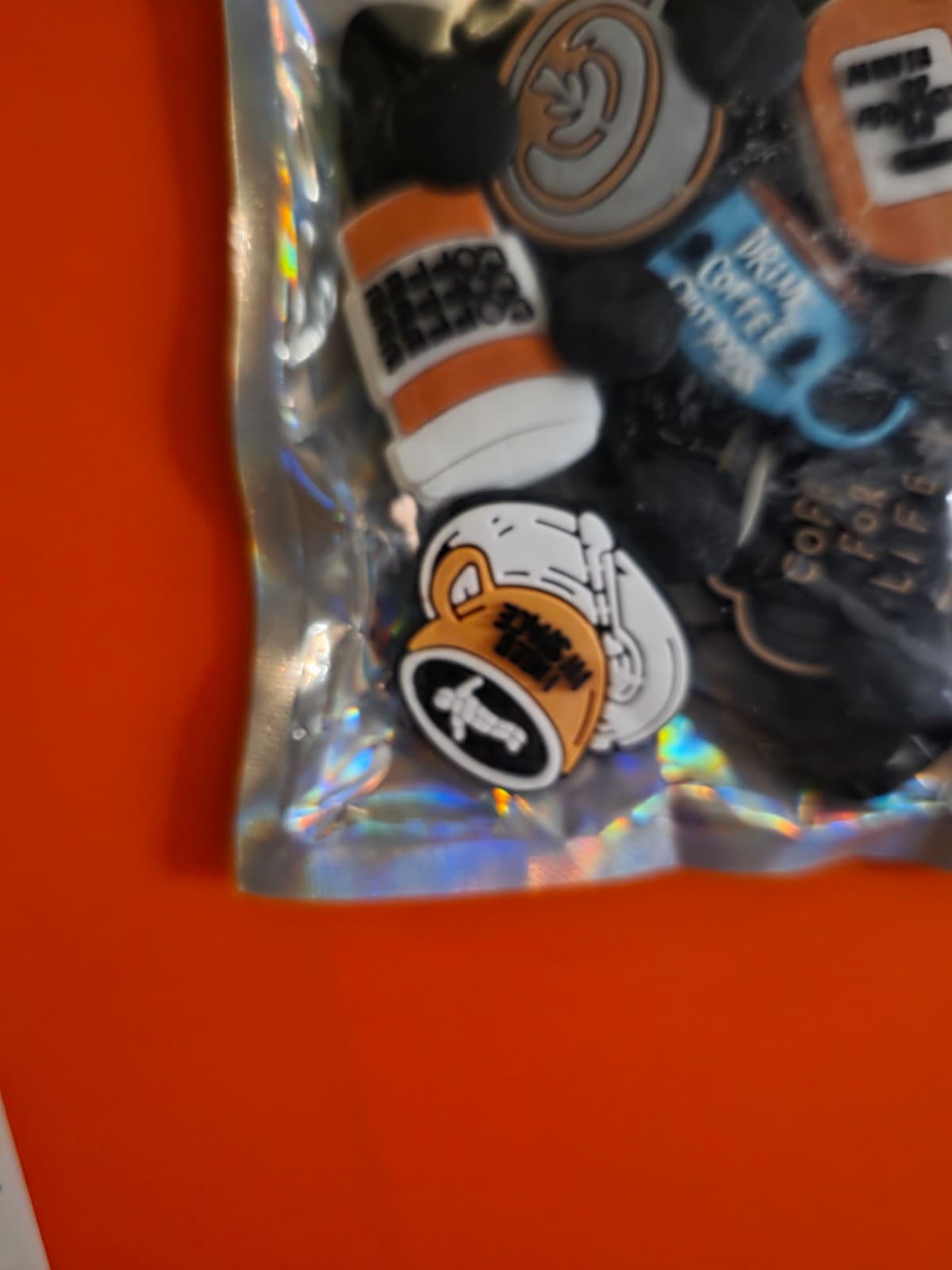 Coffee Lover Croc Charms 12pc Assorted - Thumbnail 4