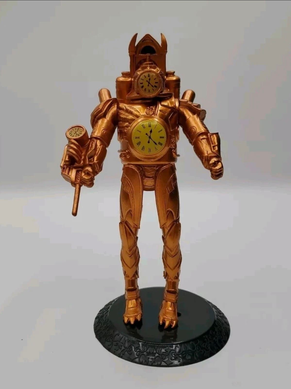 Skibidi Toilet Golden Clock Man Time Action Figure - Image 1