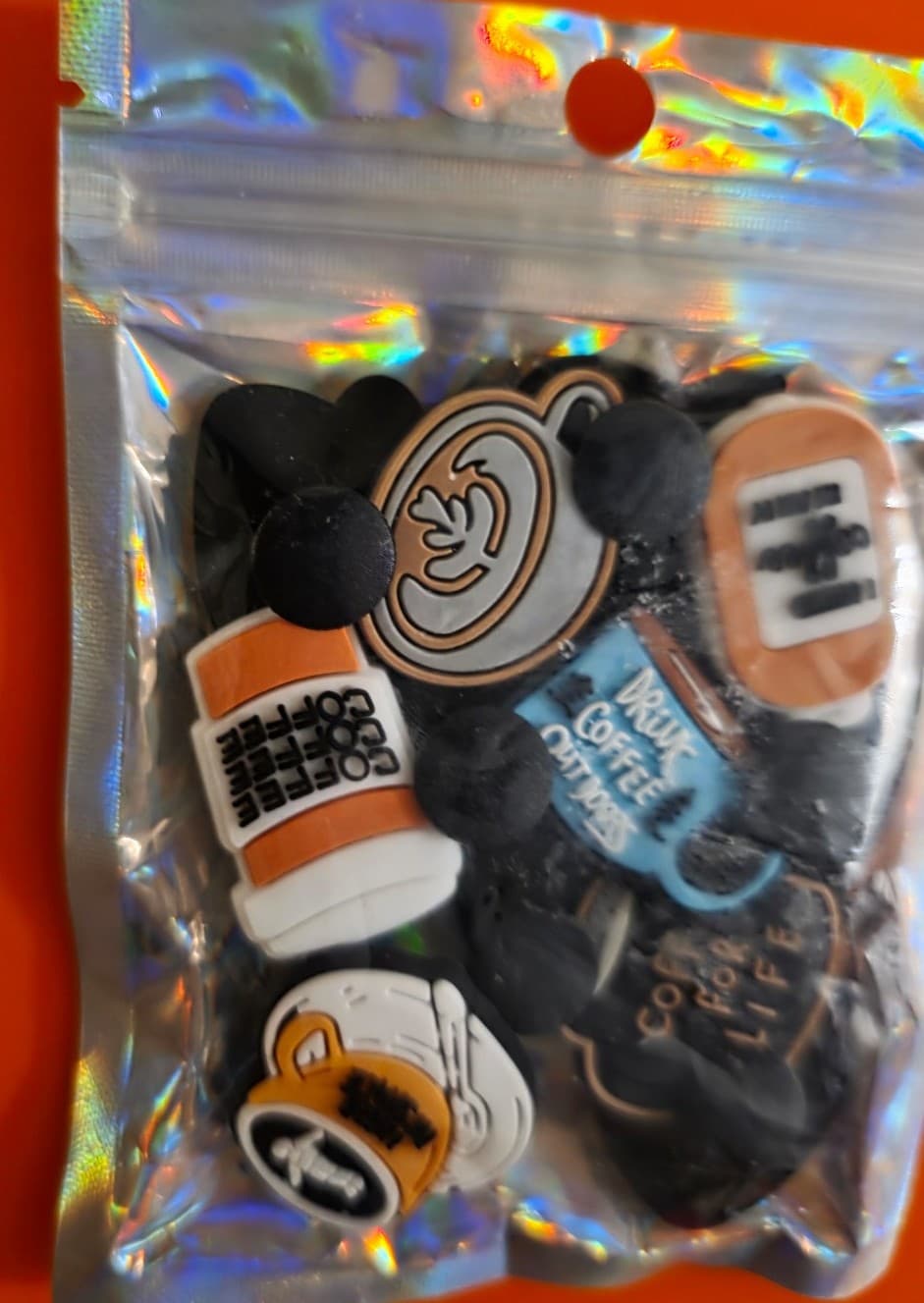 Coffee Lover Croc Charms 12pc Assorted - Thumbnail 7