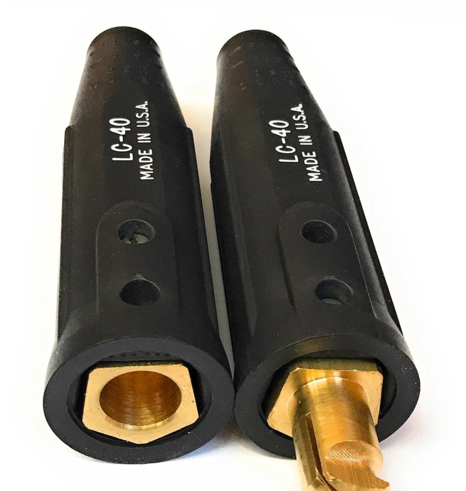 Welding Connector LC40 Weldmark By Lenco Cable Connector Set (1 Male / 1 Female) - Thumbnail 2