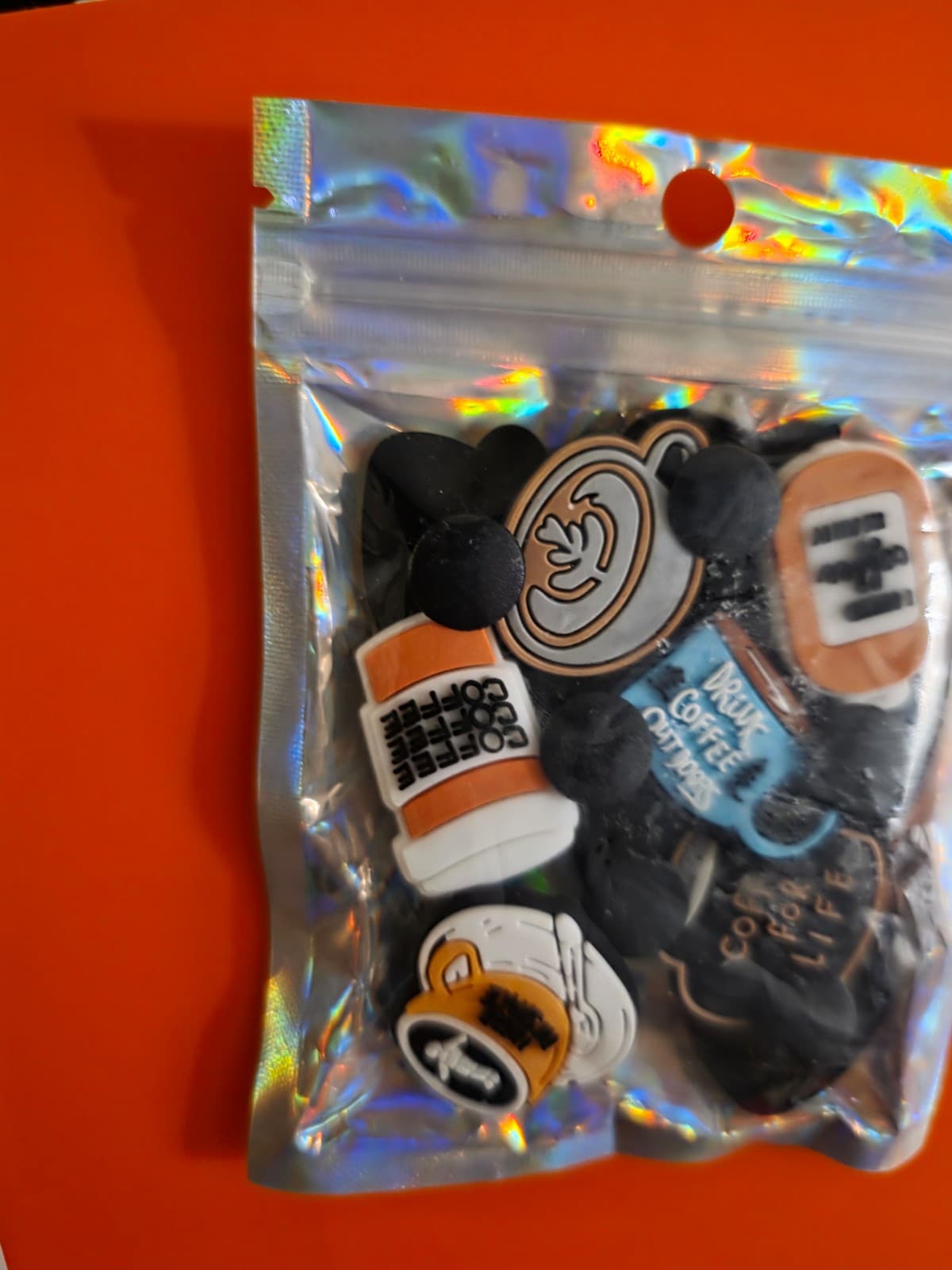 Coffee Lover Croc Charms 12pc Assorted - Thumbnail 2