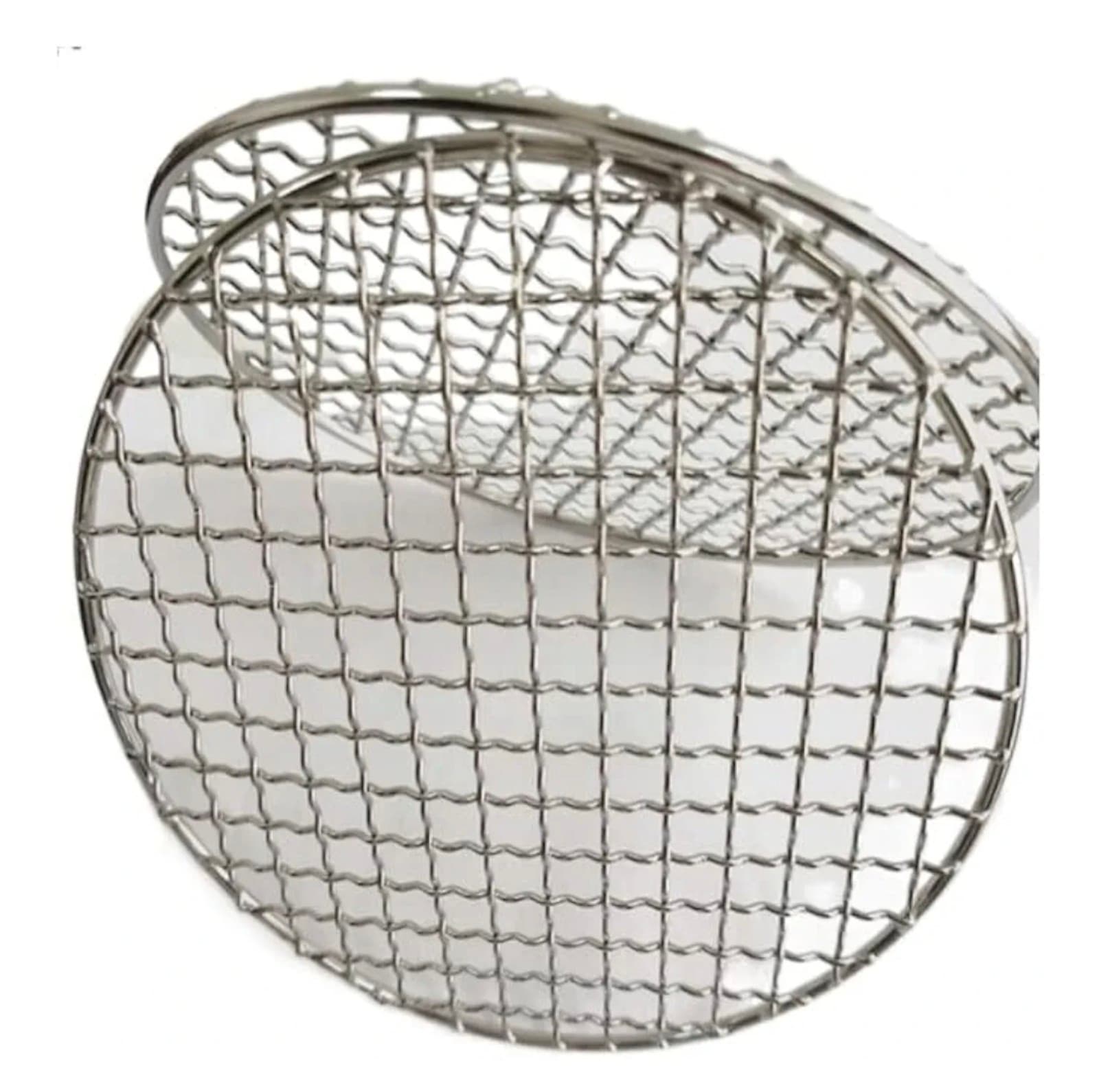 Stainless Steel Round Wire Baking Cooling Rack for Airfryer Oven, 6.5in - Thumbnail 5