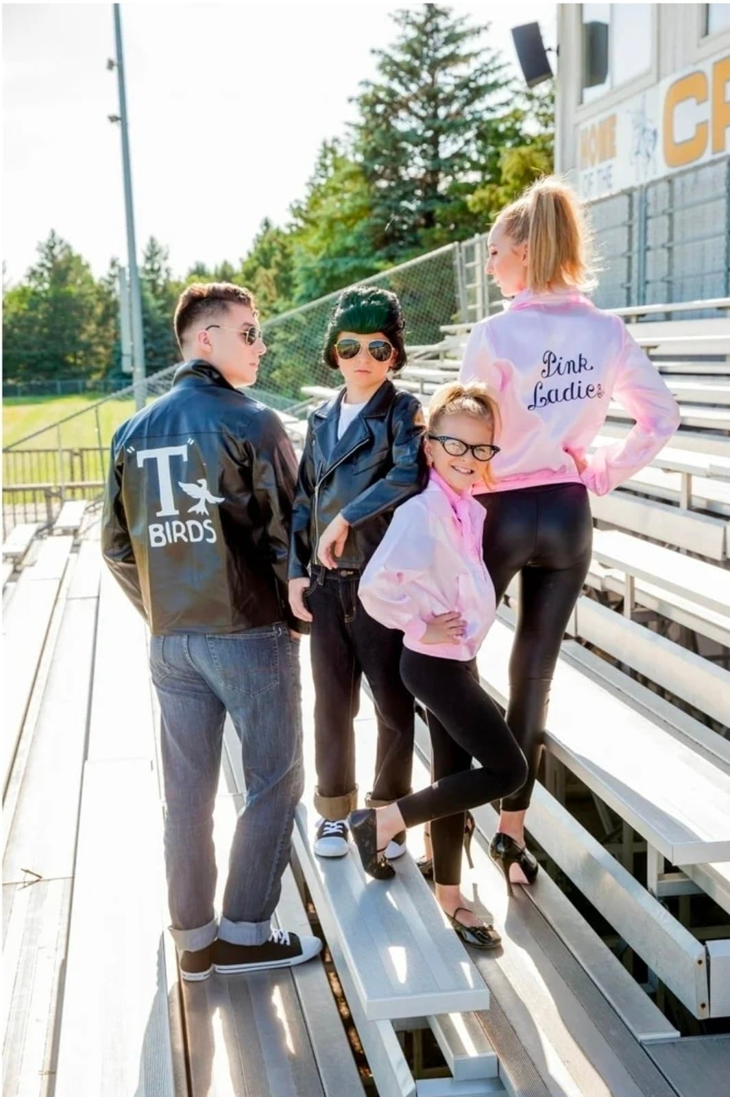 Grease Plus Size Pink Ladies Costume Jacket 2x - Thumbnail 2