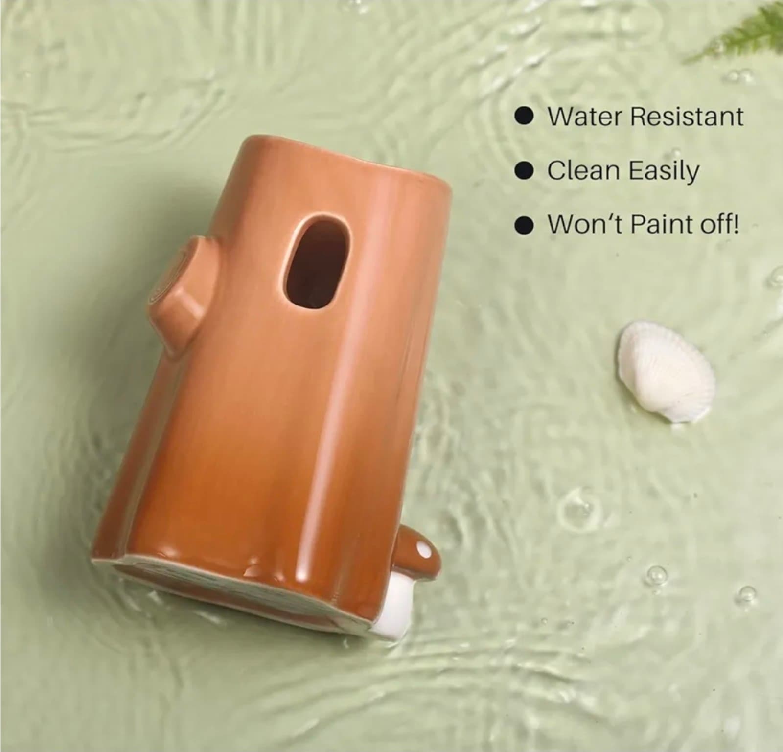 Hamster Water Bottle with Holder Ceramic, 120ml Rat Water Bottle Stand for Glass - Thumbnail 6