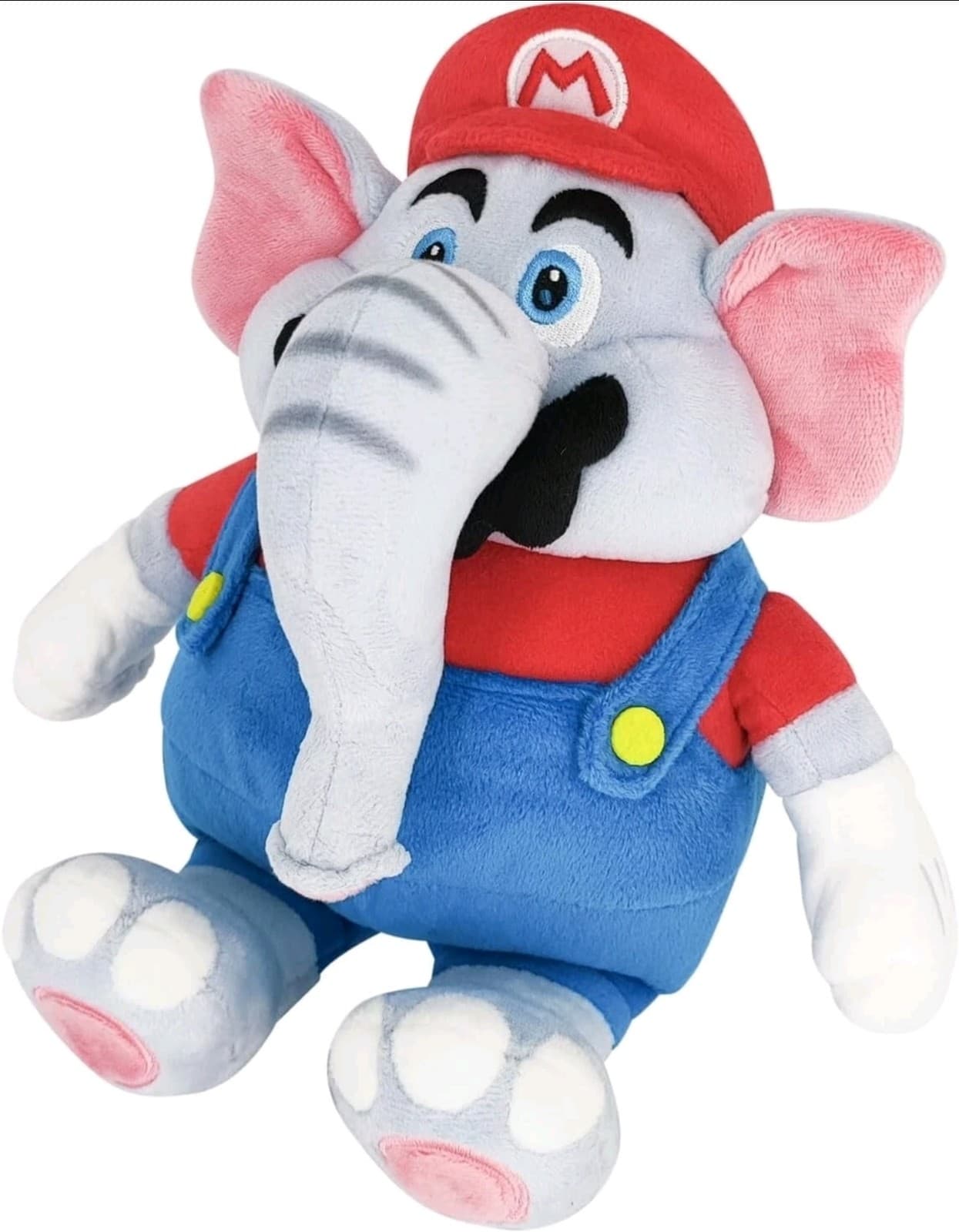 Super Mario Bros Wonder Elephant Mario Plush Doll Stuffed Toy - Image 1