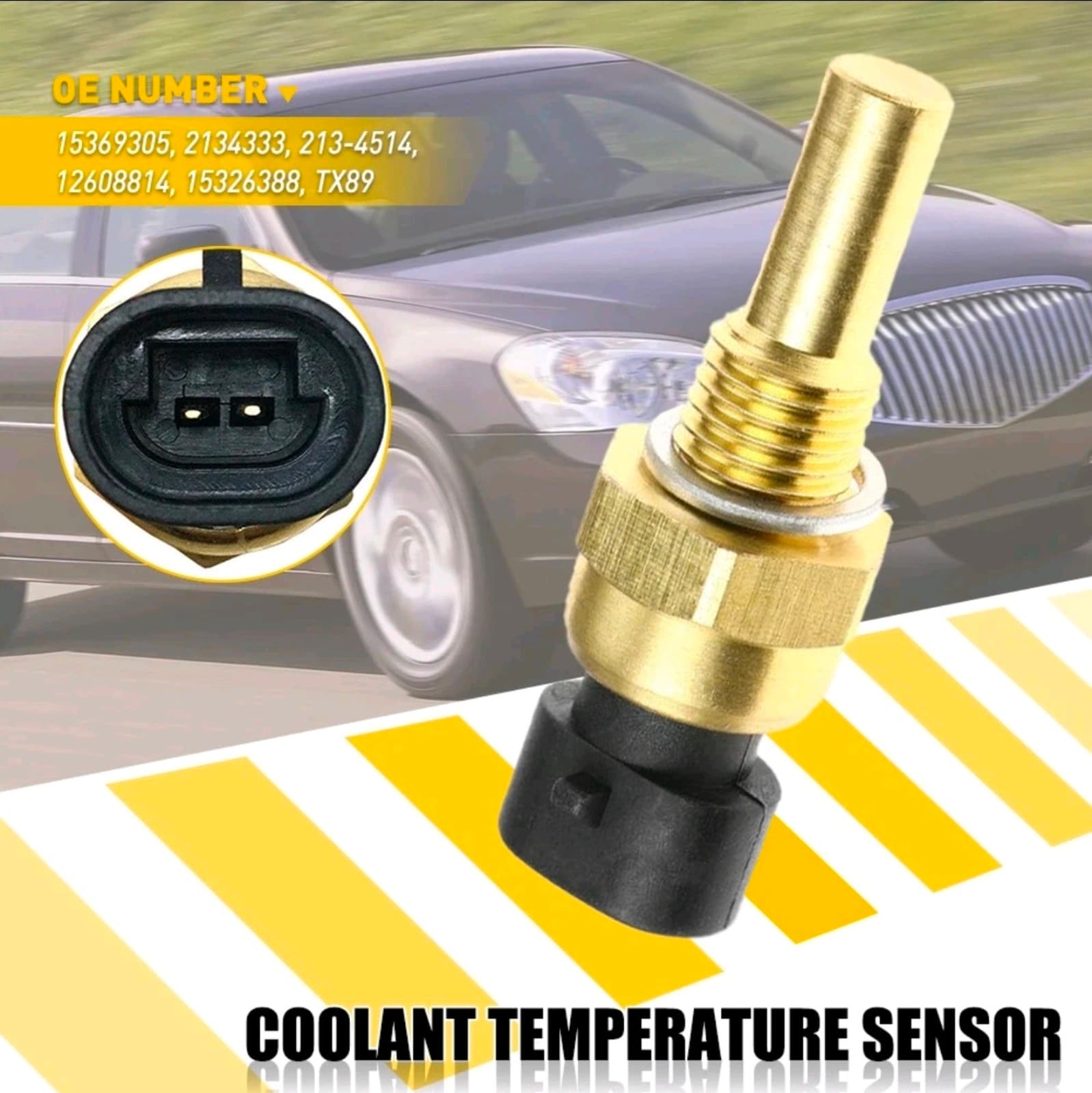 GM Genuine Parts Engine Coolant Temperature Sensor - Thumbnail 10