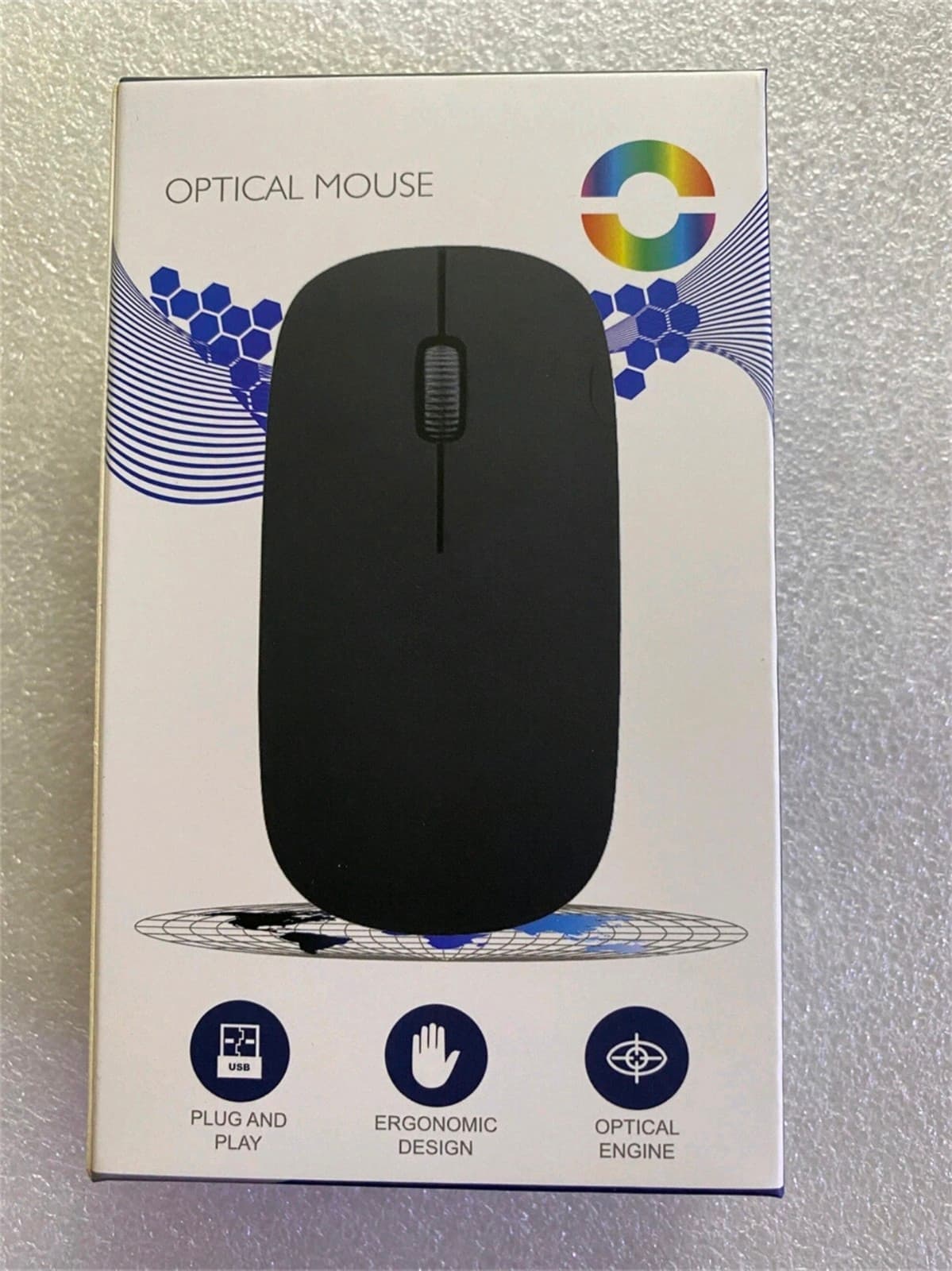 Bluetooth Wireless Rechargeable Mouse For PC Laptop Computer Slim Silent - Image 1