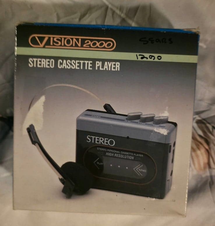 Vintage Stereo Cassette Player Vision 2000 - Image 1