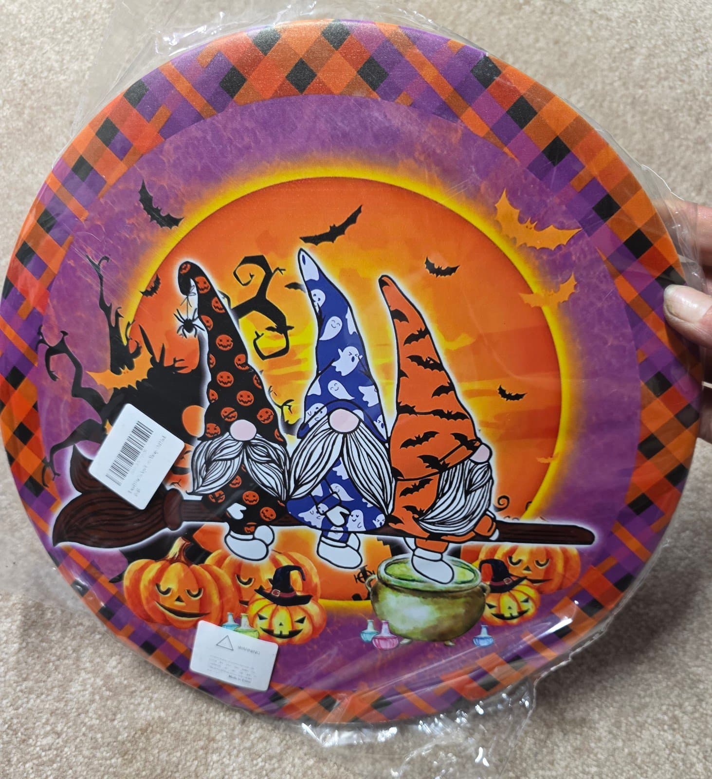 Halloween Metal Decorative Sign - Thumbnail 2