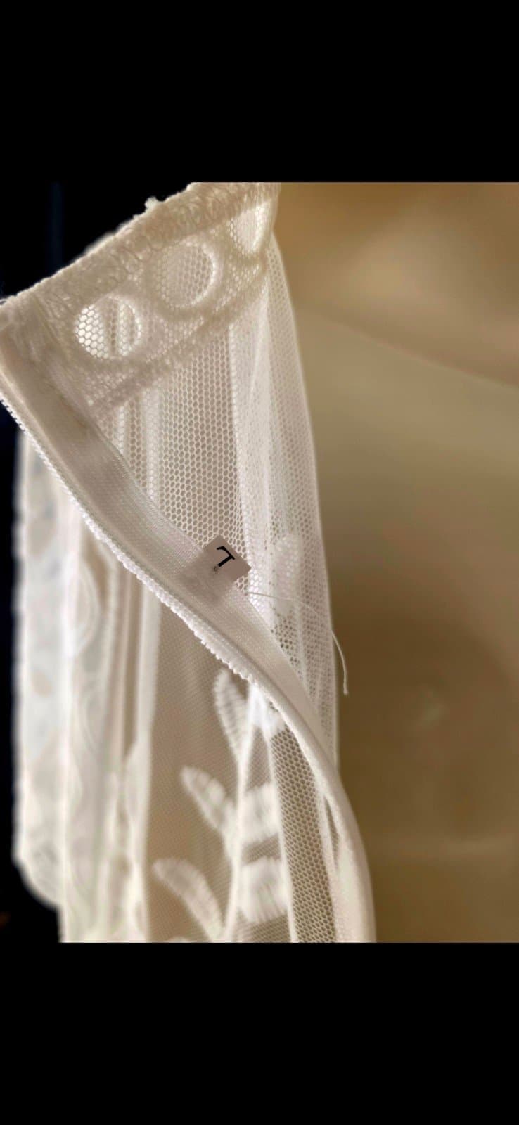 Women's Bohemian V-neck lace Dress sz L - Thumbnail 5