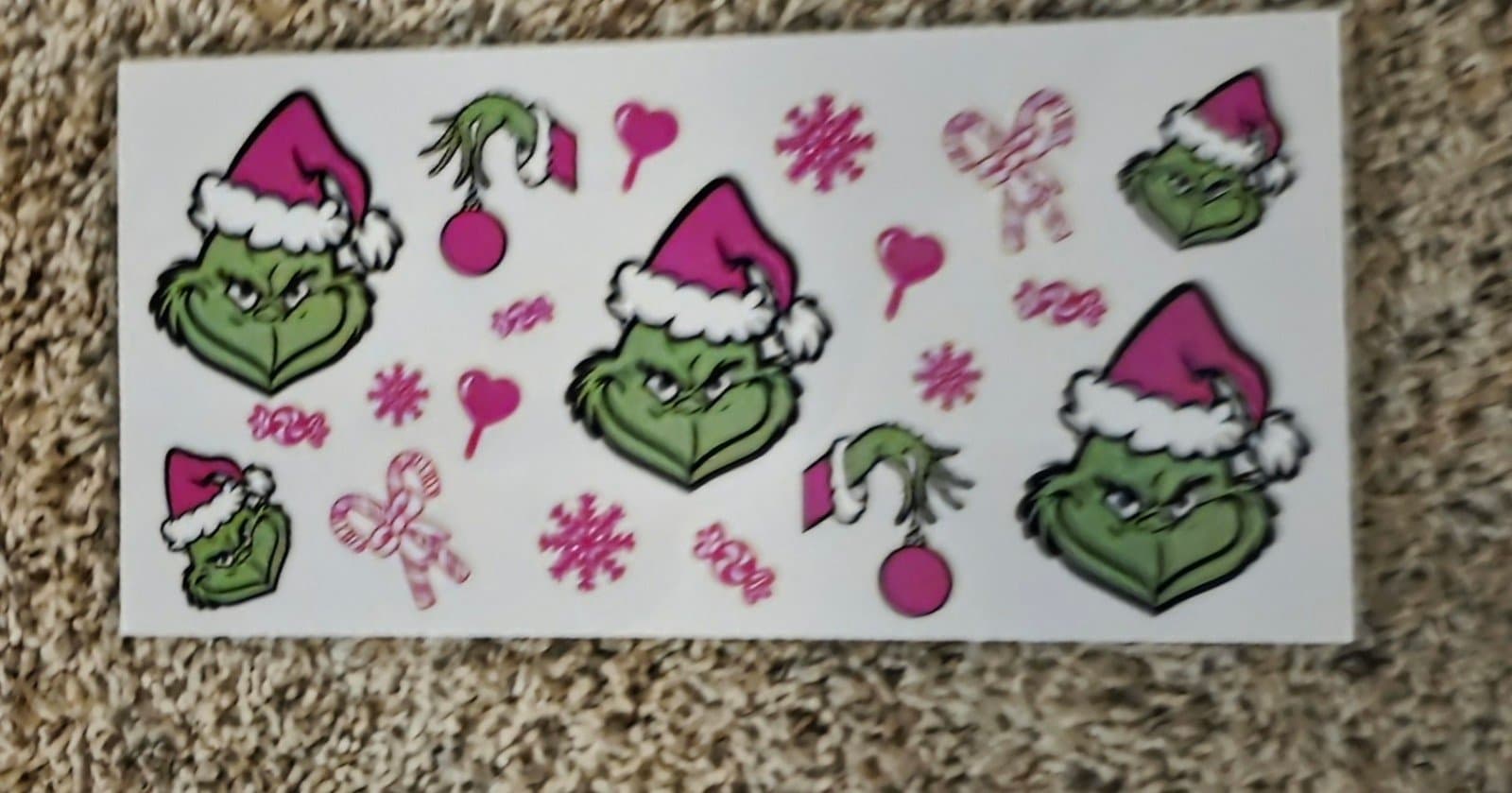 Grinch Merry Christmas Mug Wraps - Thumbnail 5