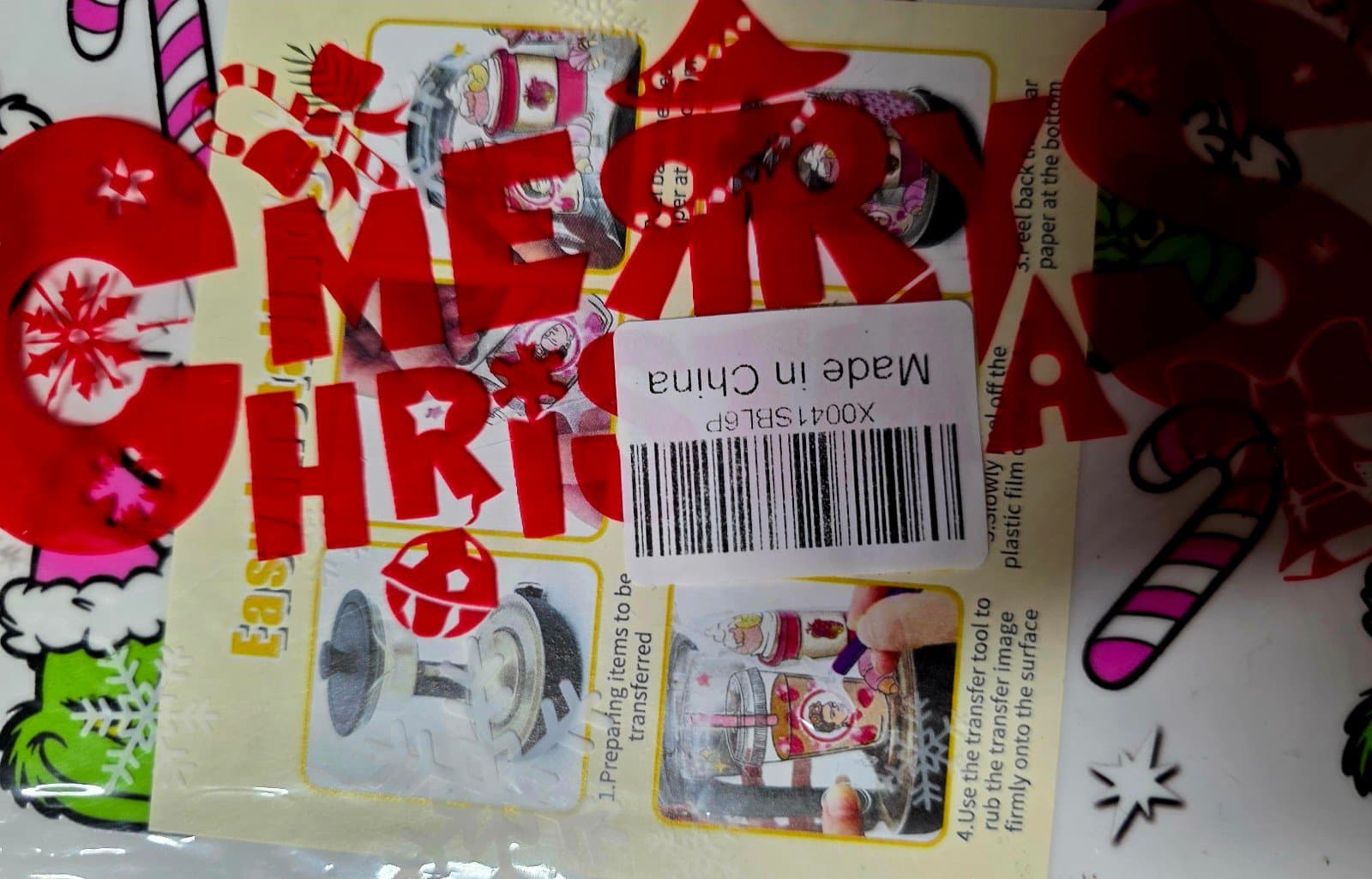 Grinch Merry Christmas Mug Wraps - Thumbnail 2