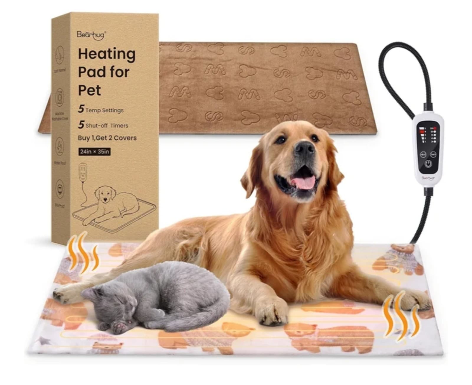 Pet Heating Pad 28"x27.5" - Thumbnail 5