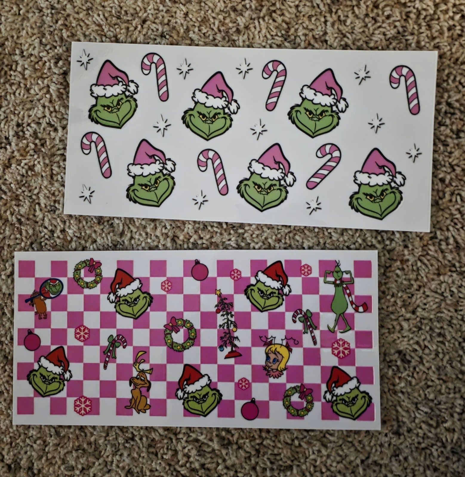 Grinch Merry Christmas Mug Wraps - Thumbnail 4