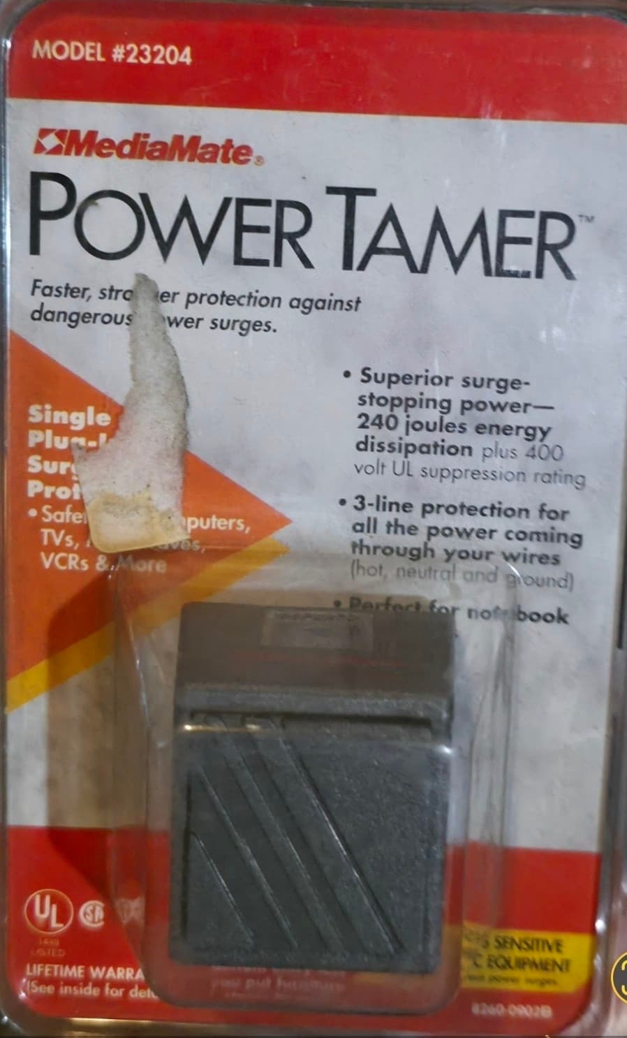 Media Mate Power Tamer Surge Protector - Image 1