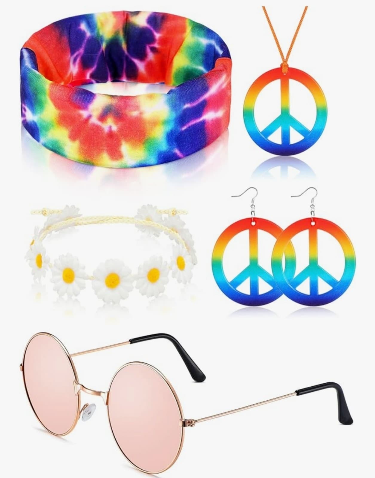 Hippie Costume OSFM - Image 1