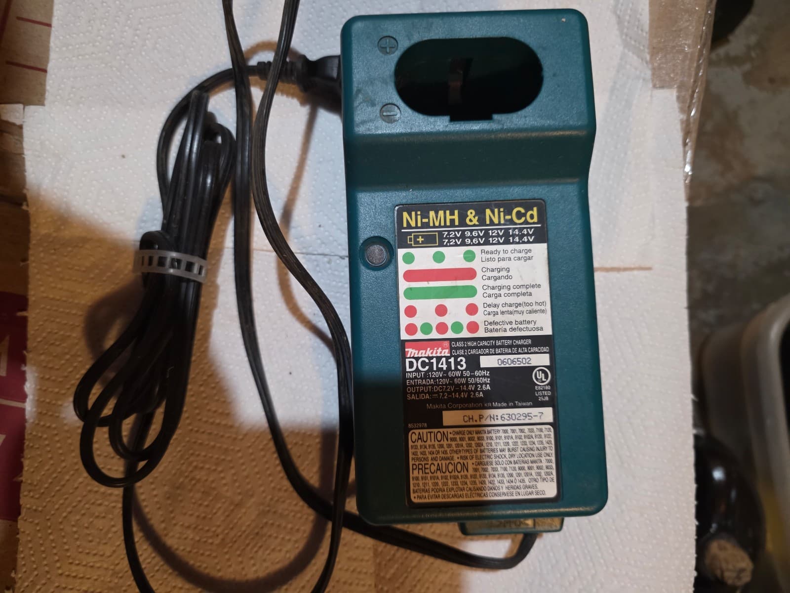 Makita DC14113 OEM Battery Charger NI-NH & NI-CD - Image 1