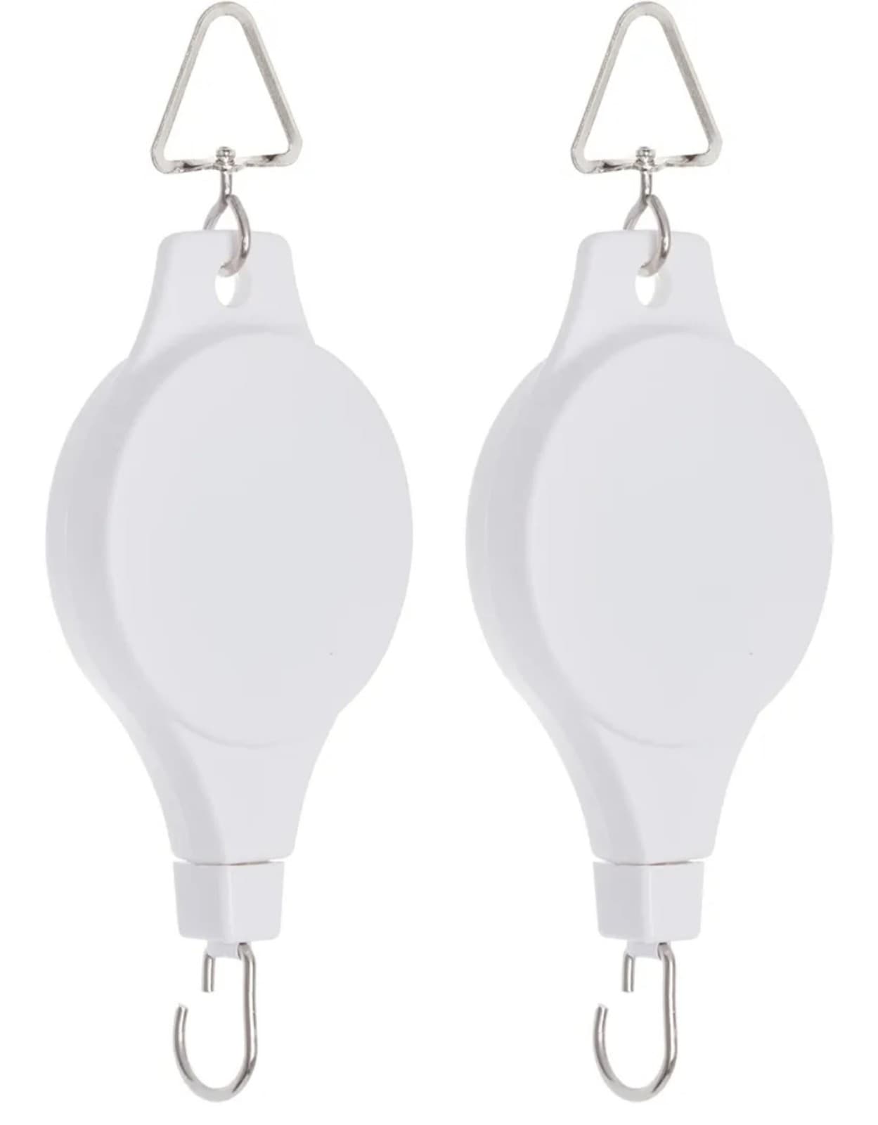 Plant Pulley Retractable Hanger 2pk - Image 1