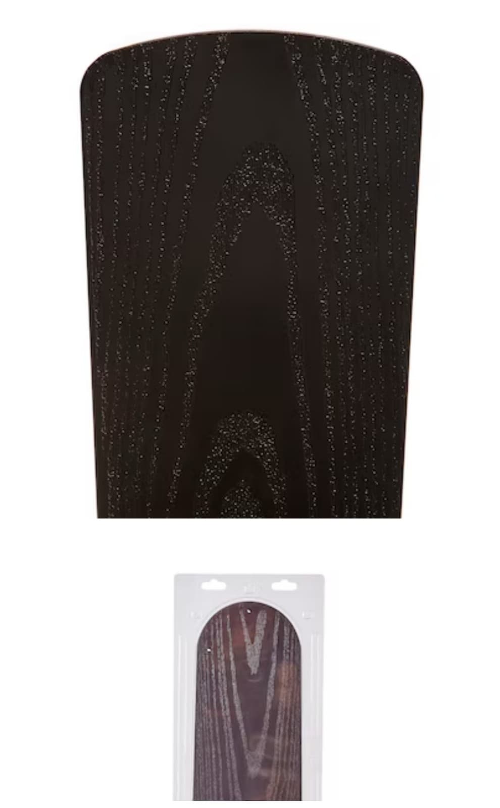 Harbor Breeze 5 -Pack 20.625-in Black Ceiling Fan Blade - Thumbnail 4